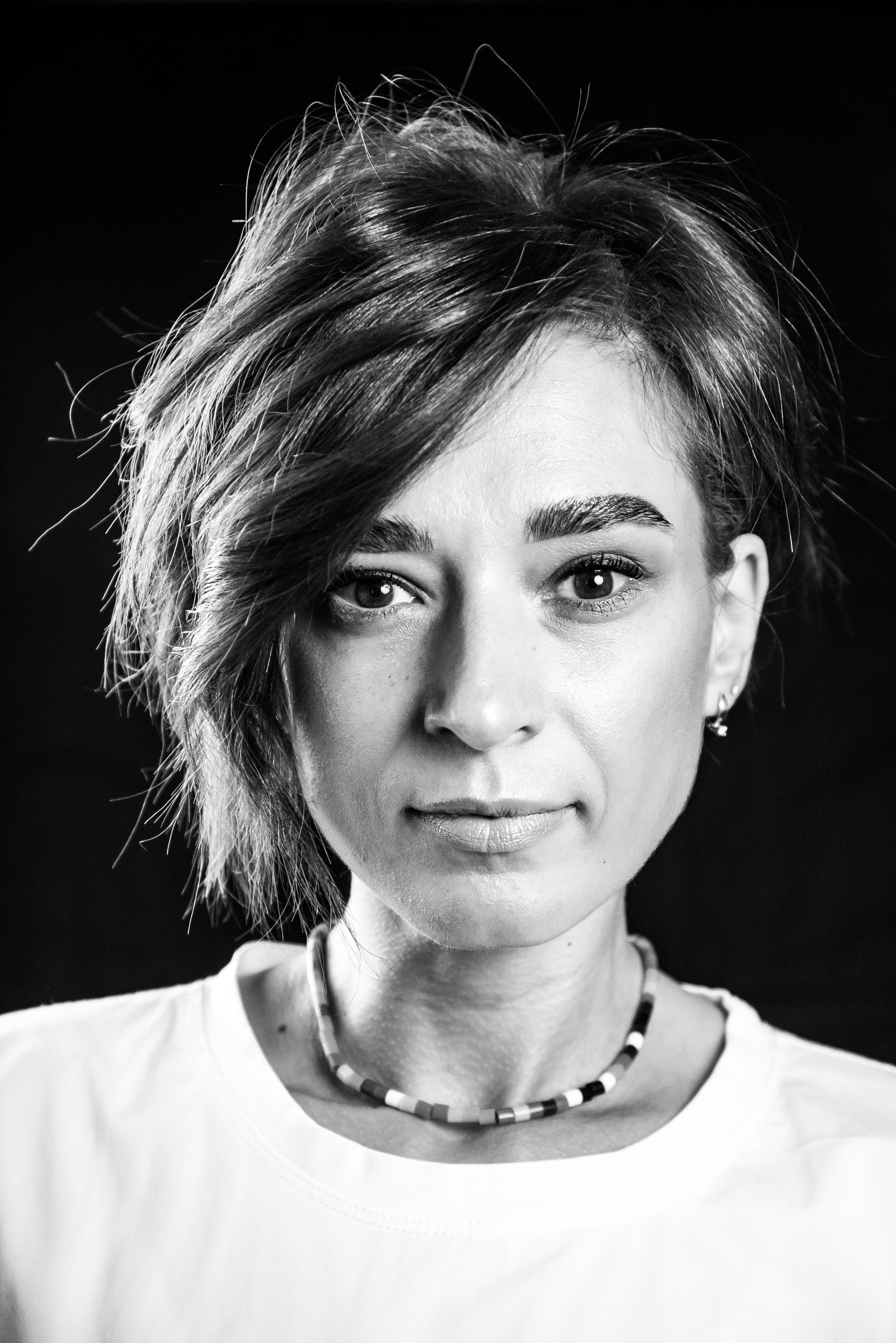 Фотосесія, як терапія. Чорно-білі портрети. Фотограф Анастасія Залужна | Манхайм