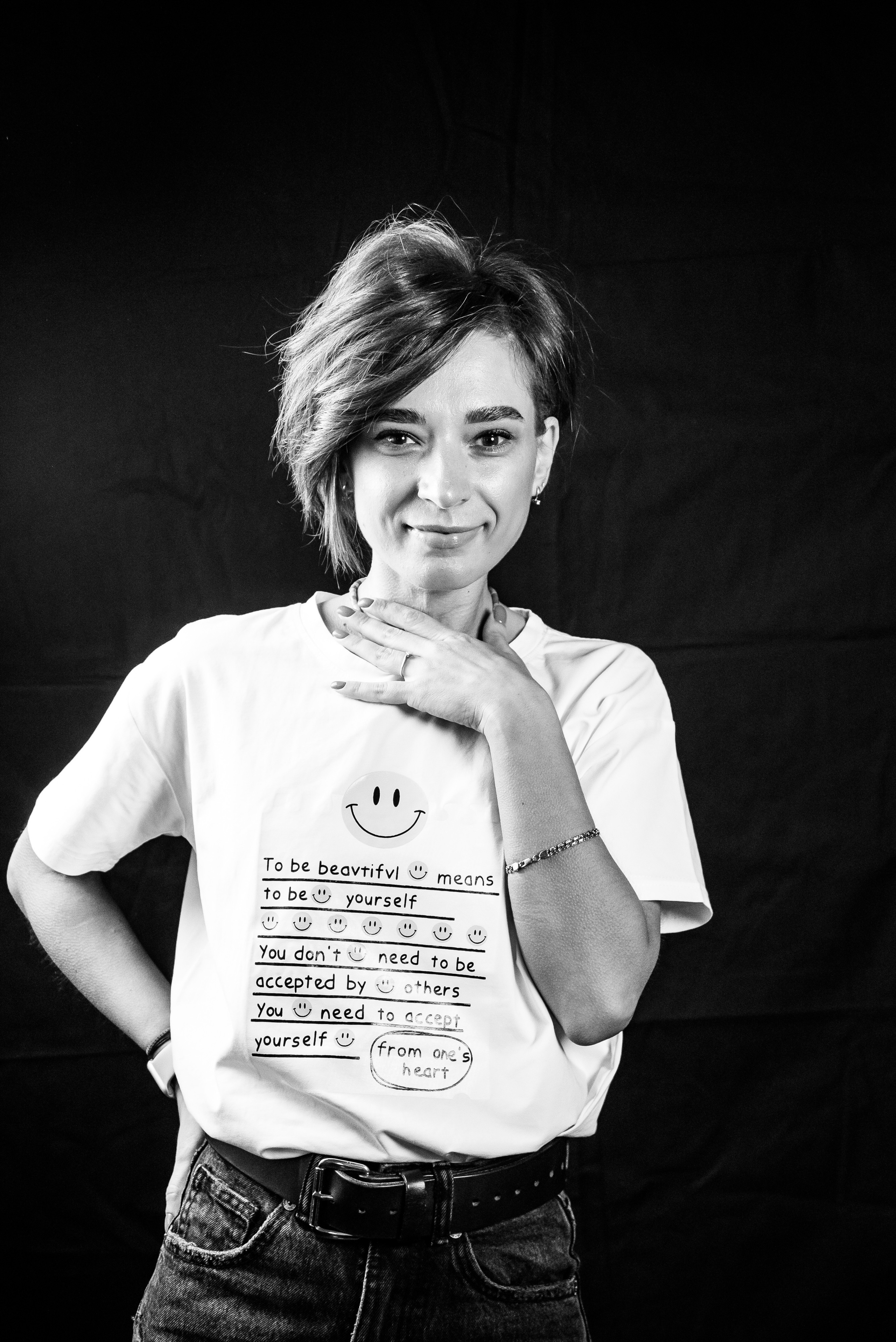 Фотосесія, як терапія. Чорно-білі портрети. Фотограф Анастасія Залужна | Манхайм