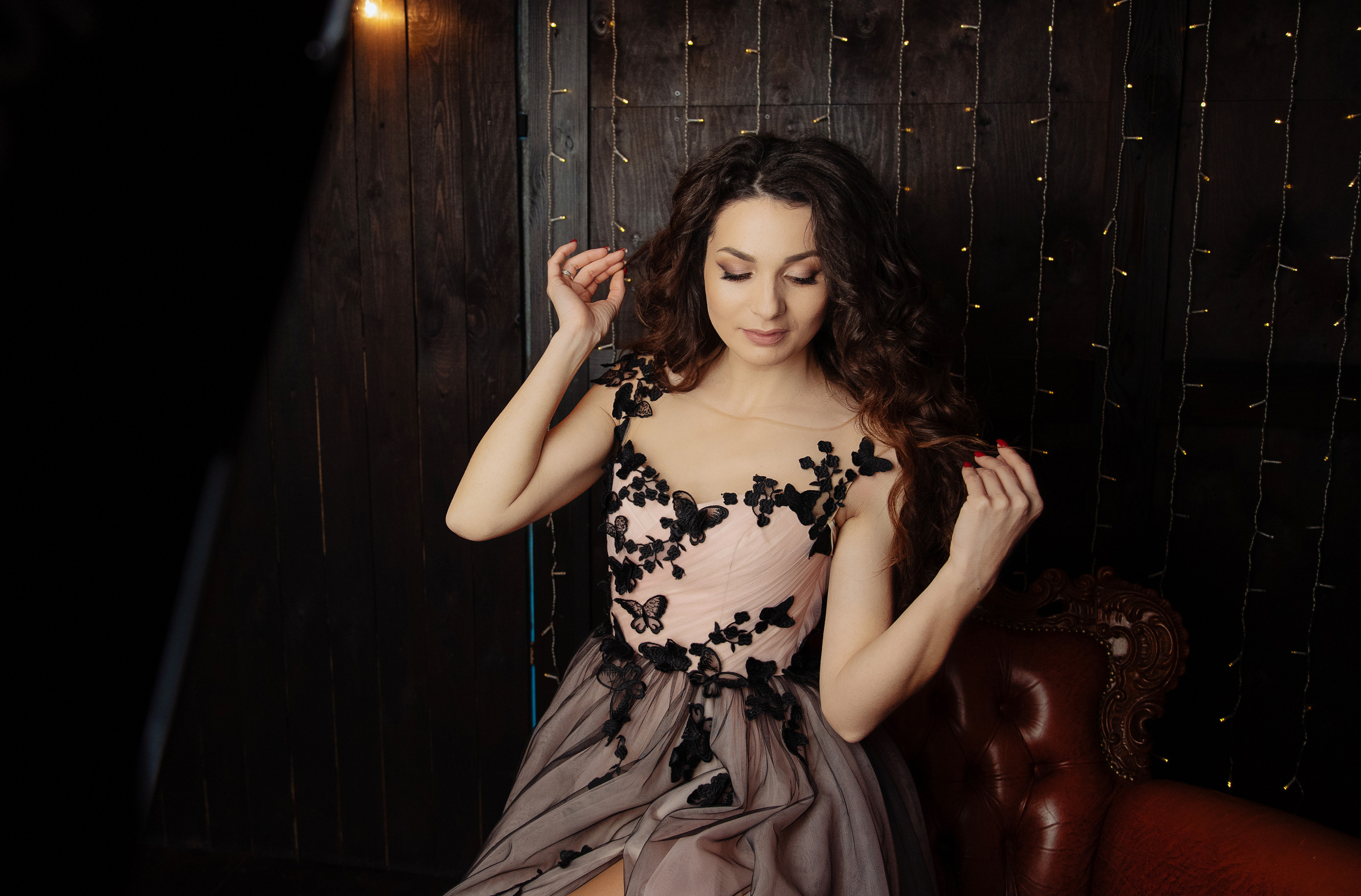 Новорічна фотосесія мами і донечки Житомир. Фотограф Анастасія Залужна | Манхайм