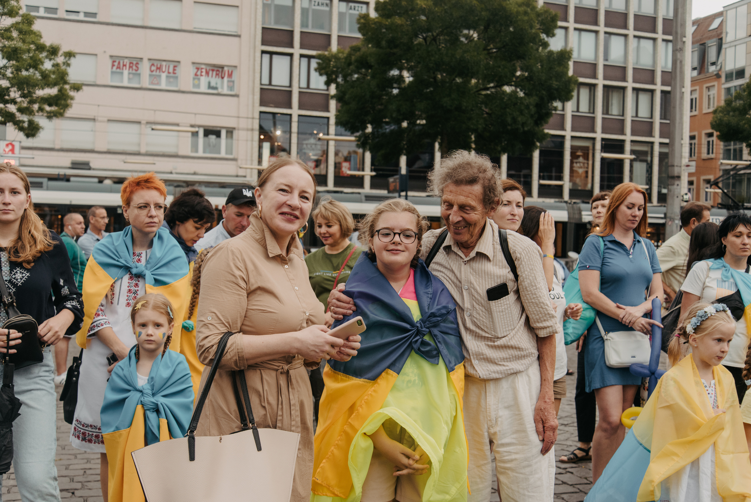 Die ukrainische Seele feiert den Unabhängigkeitstag. Фотограф Анастасія Залужна | Манхайм