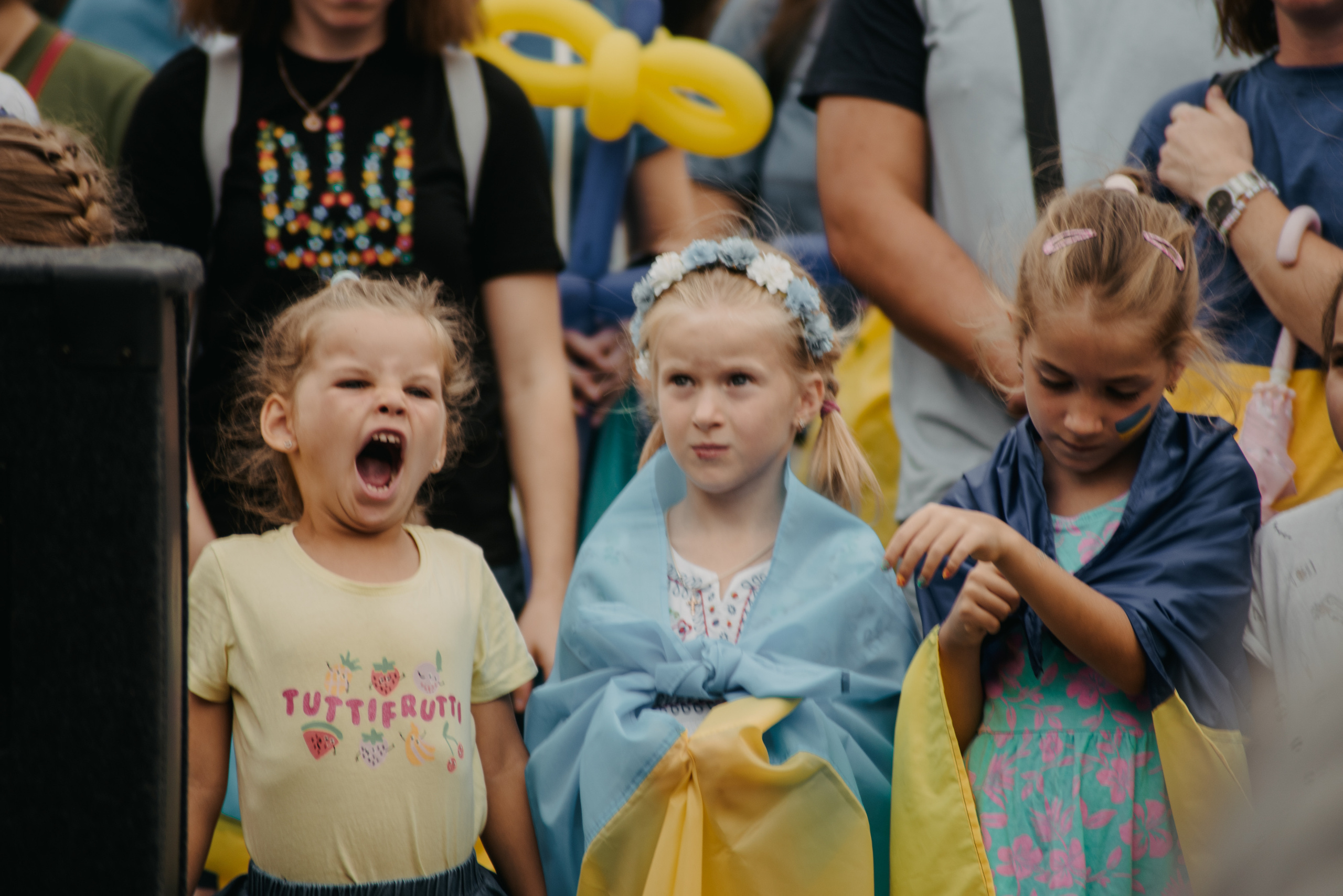 Die ukrainische Seele feiert den Unabhängigkeitstag. Фотограф Анастасія Залужна | Манхайм