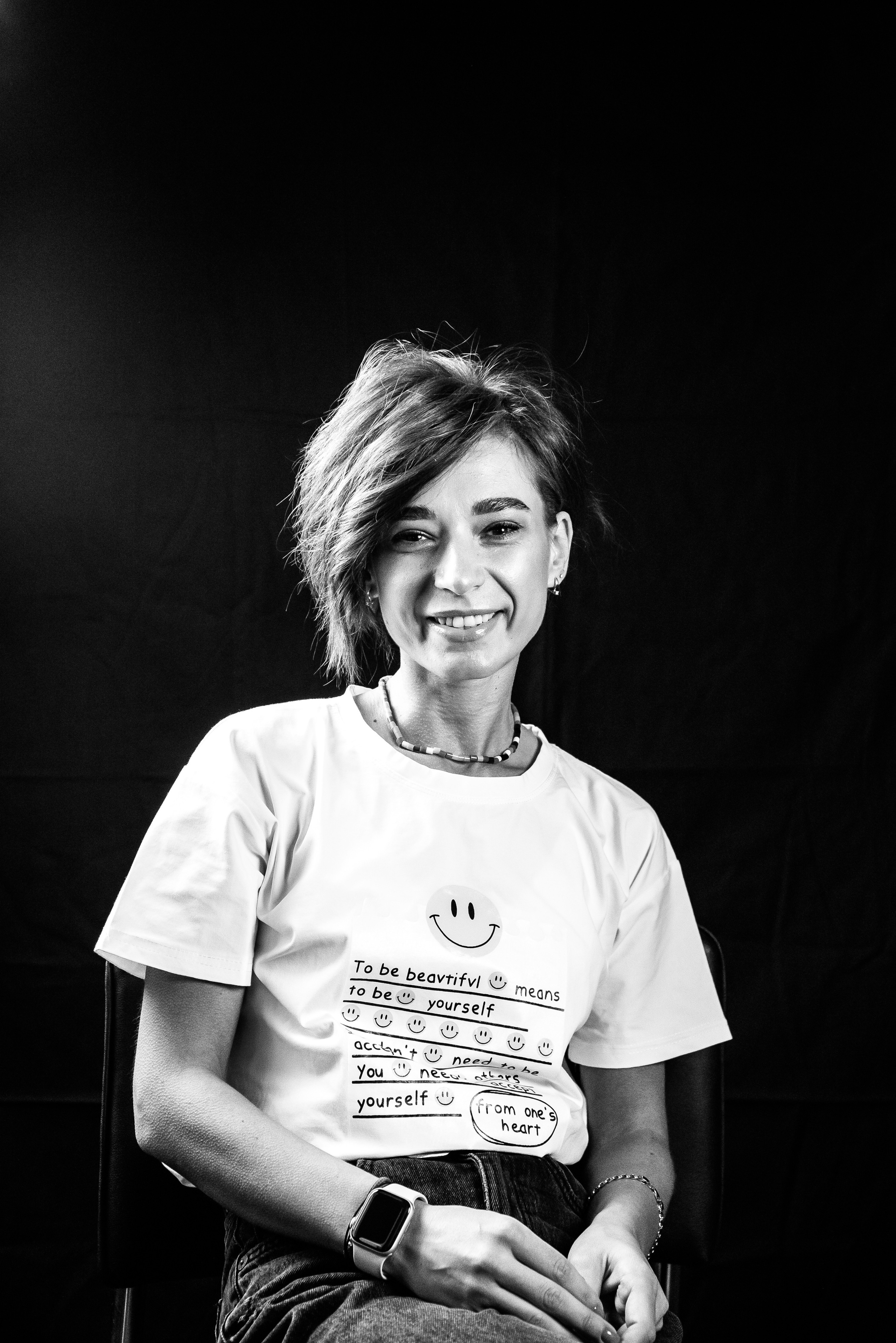 Фотосесія, як терапія. Чорно-білі портрети. Фотограф Анастасія Залужна | Манхайм