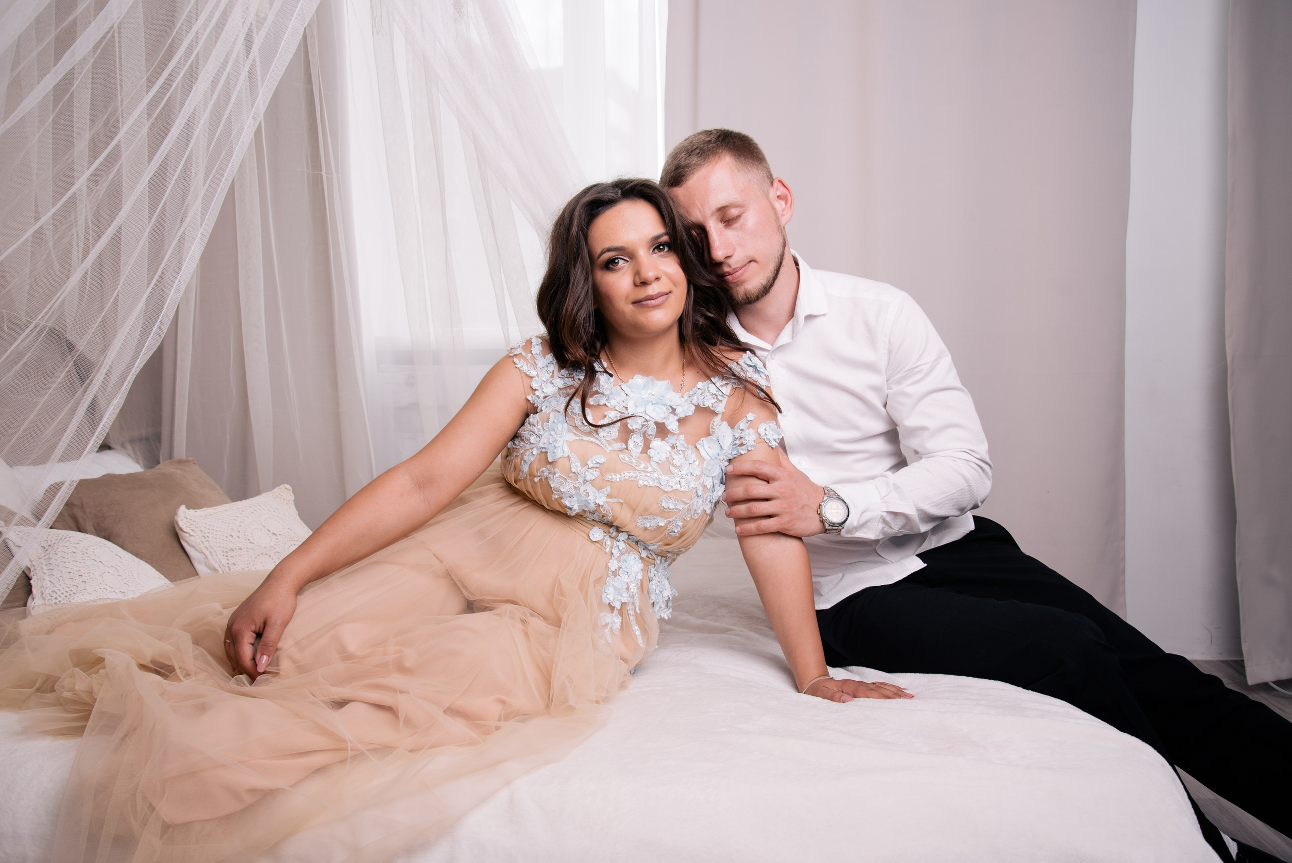 Фотосесія вагітності. Маша та Андрій. Фотограф Анастасія Залужна | Манхайм