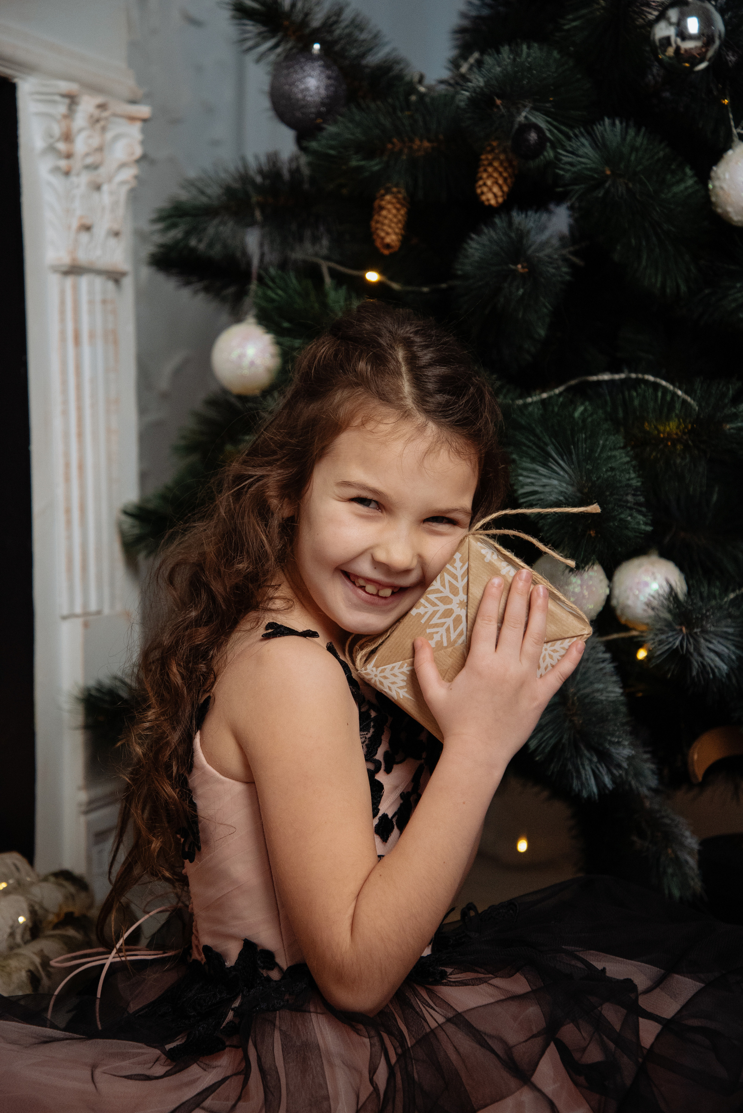 Новорічна фотосесія мами і донечки Житомир. Фотограф Анастасія Залужна | Манхайм