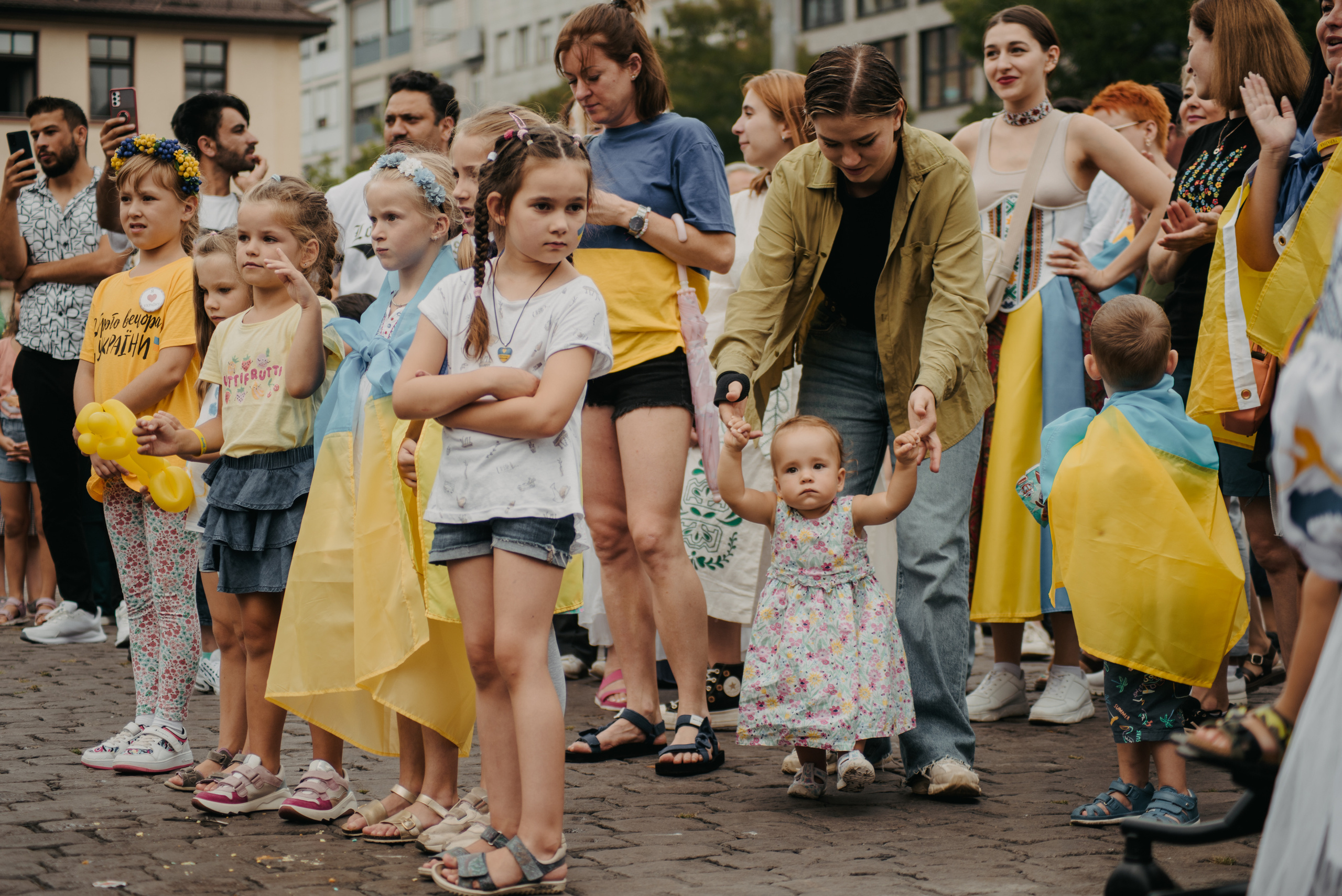 Die ukrainische Seele feiert den Unabhängigkeitstag. Фотограф Анастасія Залужна | Манхайм