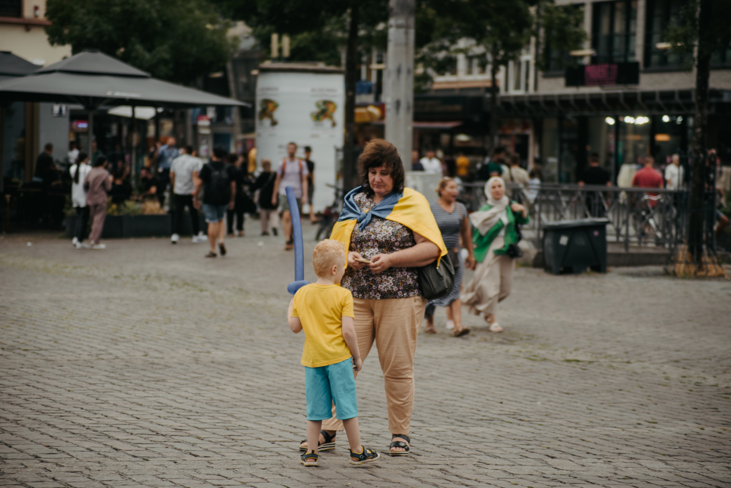Die ukrainische Seele feiert den Unabhängigkeitstag. Фотограф Анастасія Залужна | Манхайм