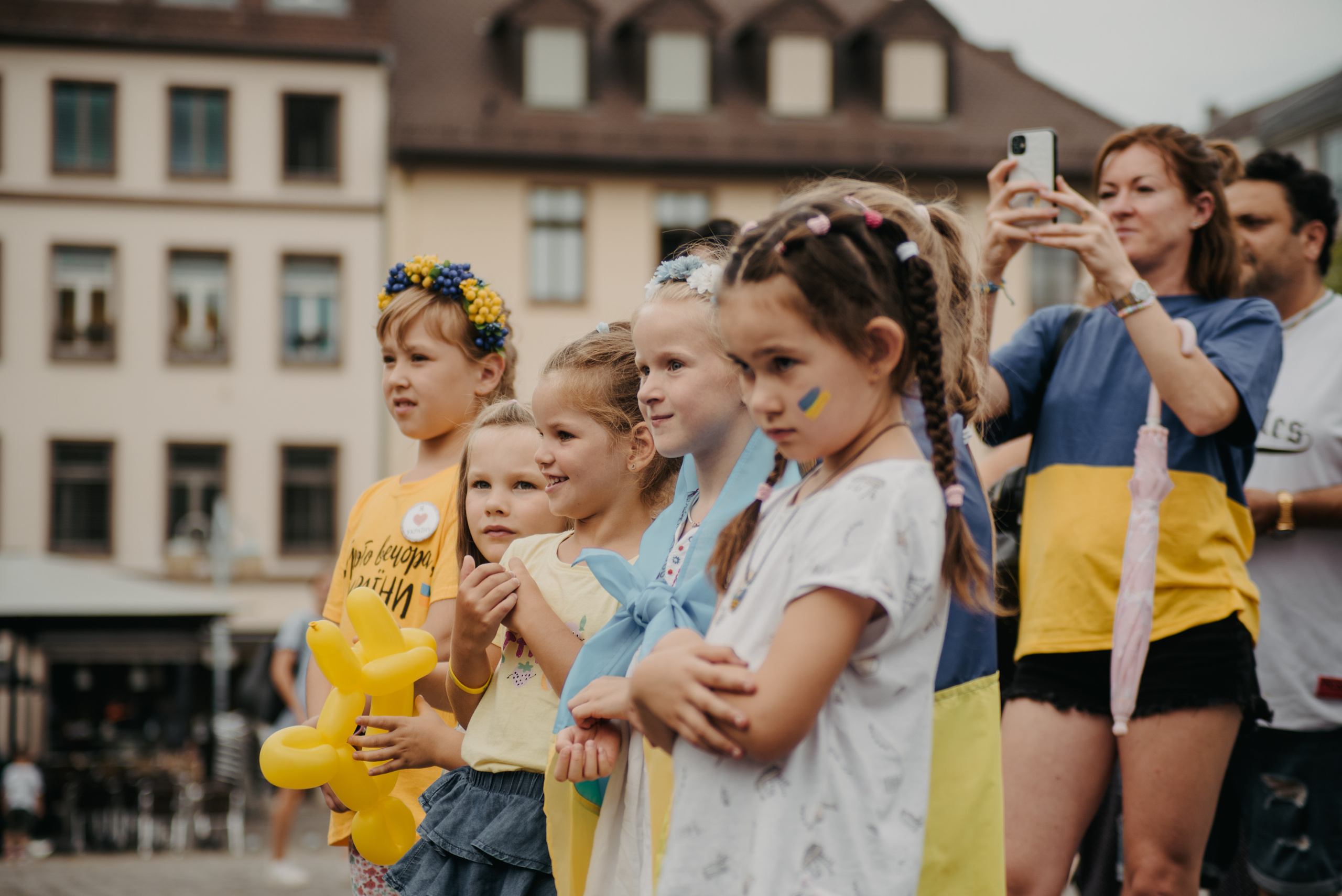 Die ukrainische Seele feiert den Unabhängigkeitstag. Фотограф Анастасія Залужна | Манхайм