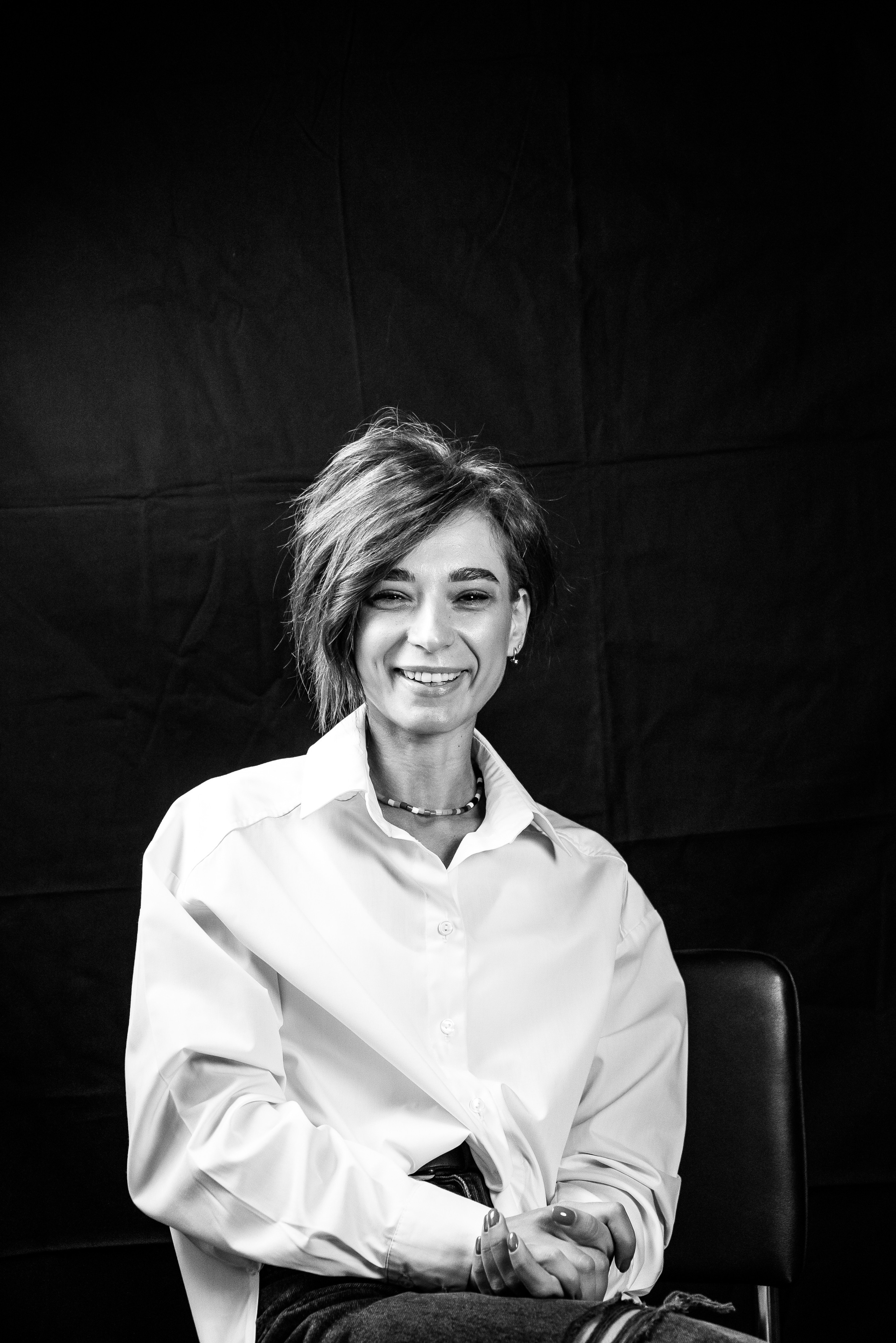 Фотосесія, як терапія. Чорно-білі портрети. Фотограф Анастасія Залужна | Манхайм