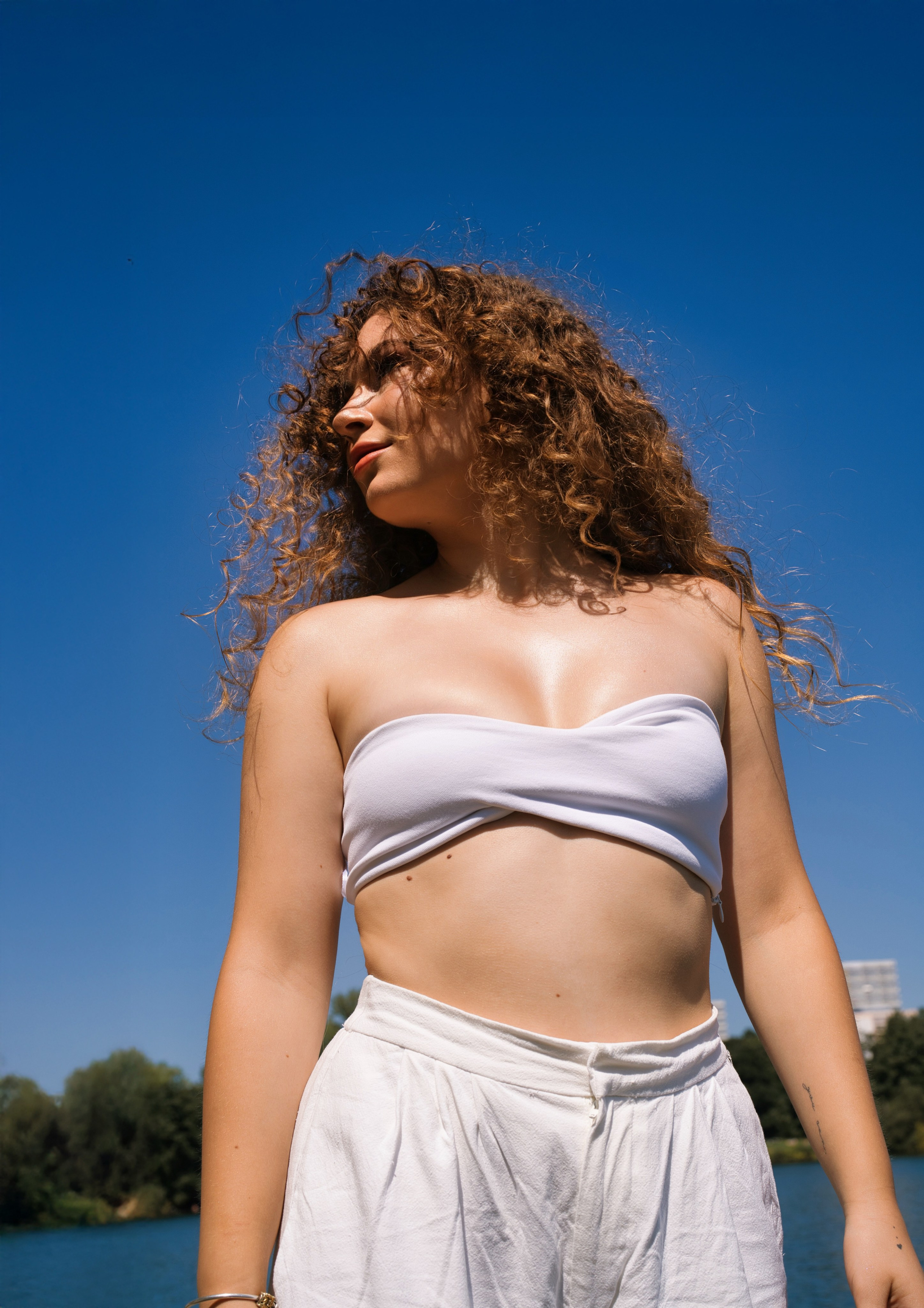 Літня фотосесія з кавуном. Фотограф Анастасія Залужна | Манхайм