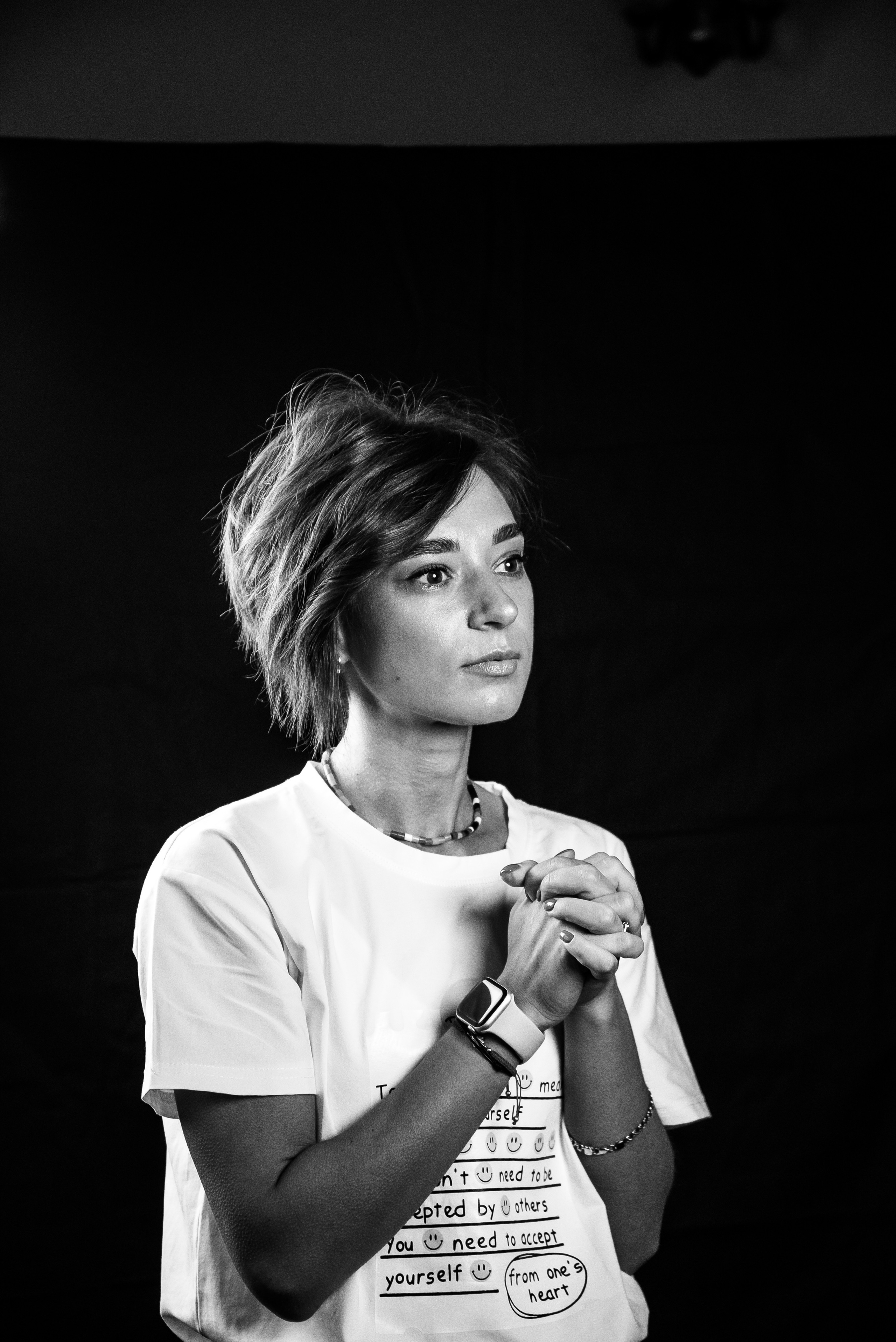 Фотосесія, як терапія. Чорно-білі портрети. Фотограф Анастасія Залужна | Манхайм