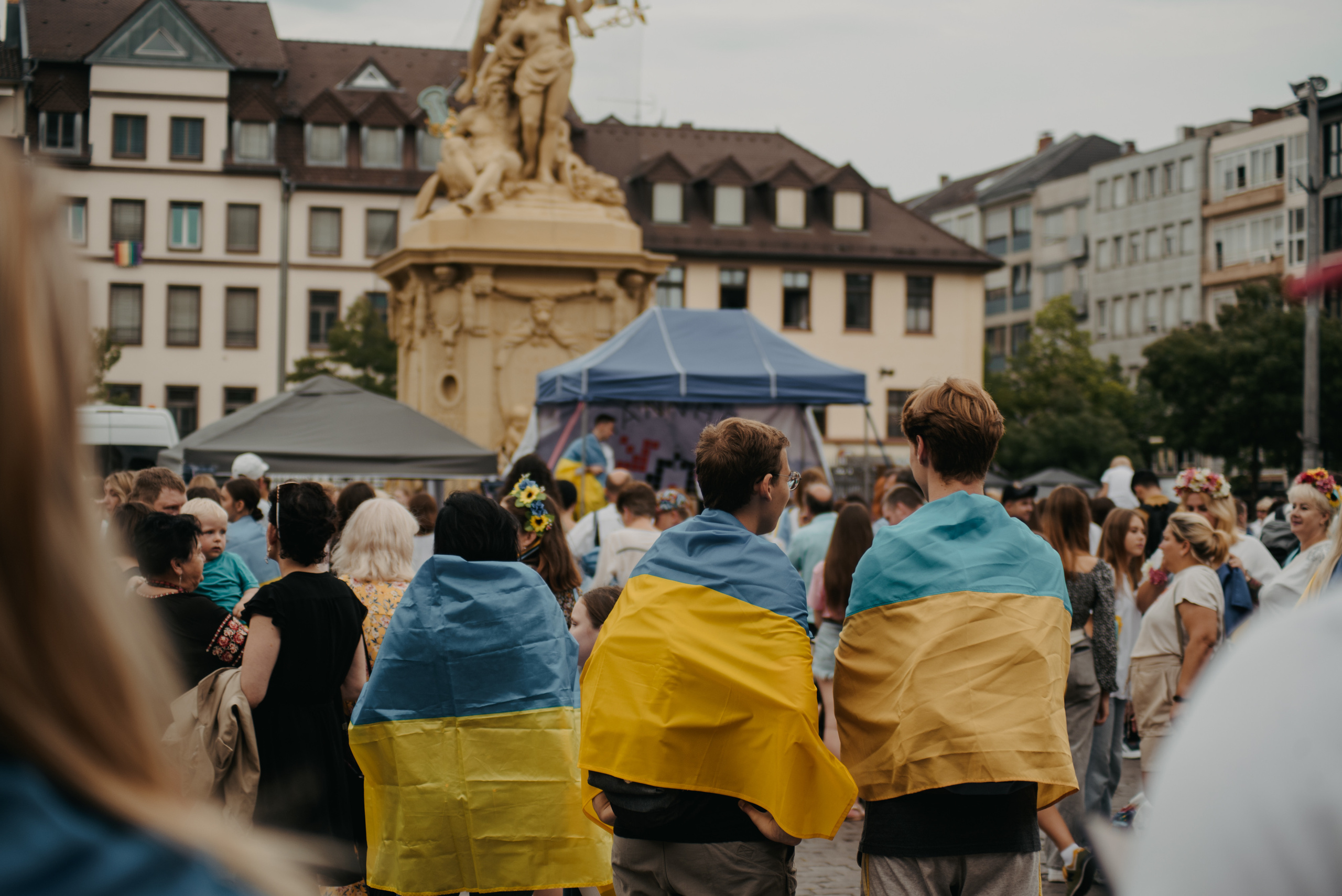 Die ukrainische Seele feiert den Unabhängigkeitstag. Фотограф Анастасія Залужна | Манхайм