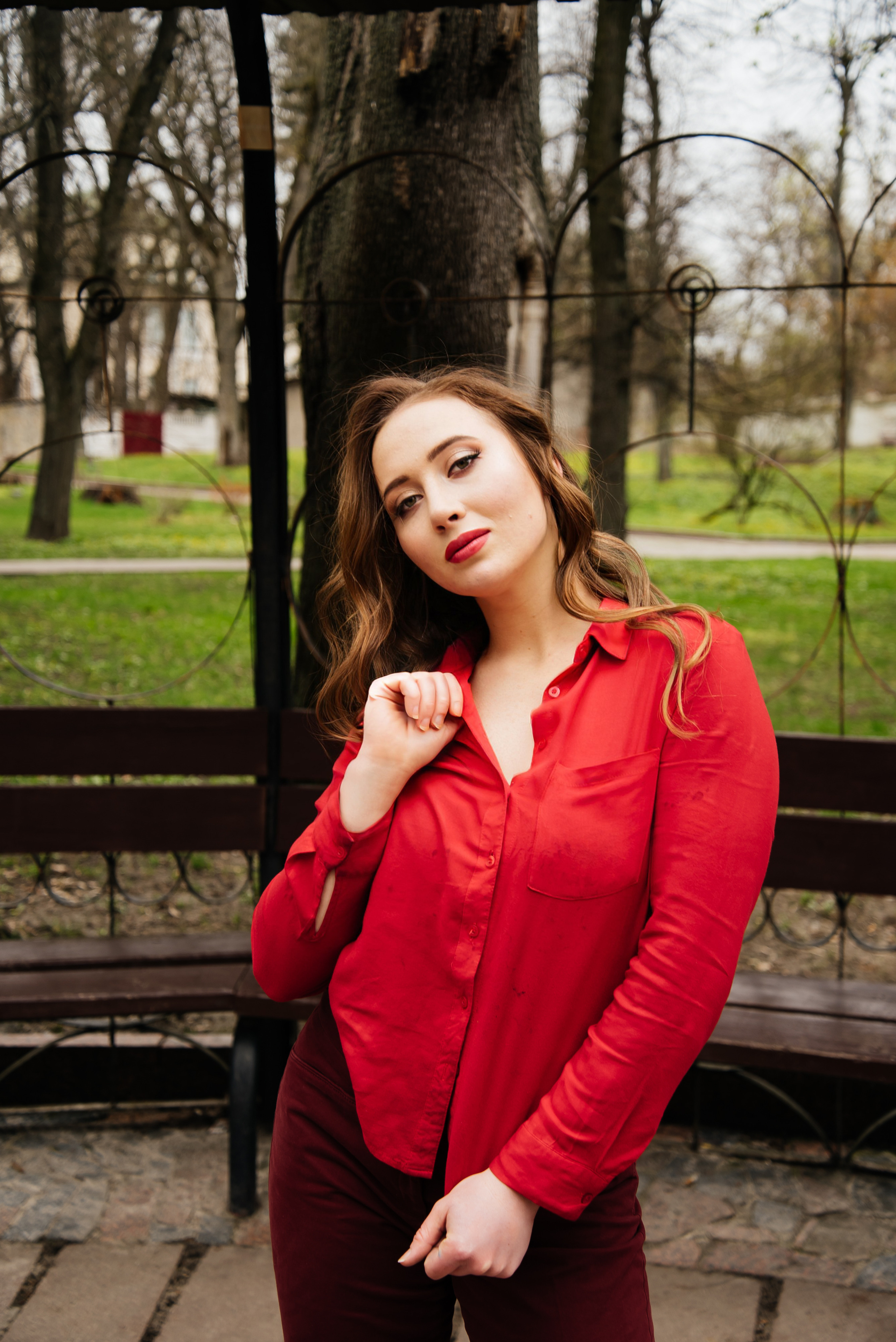 Настя. Фотопрогулянка в парку. Фотограф Анастасія Залужна | Манхайм