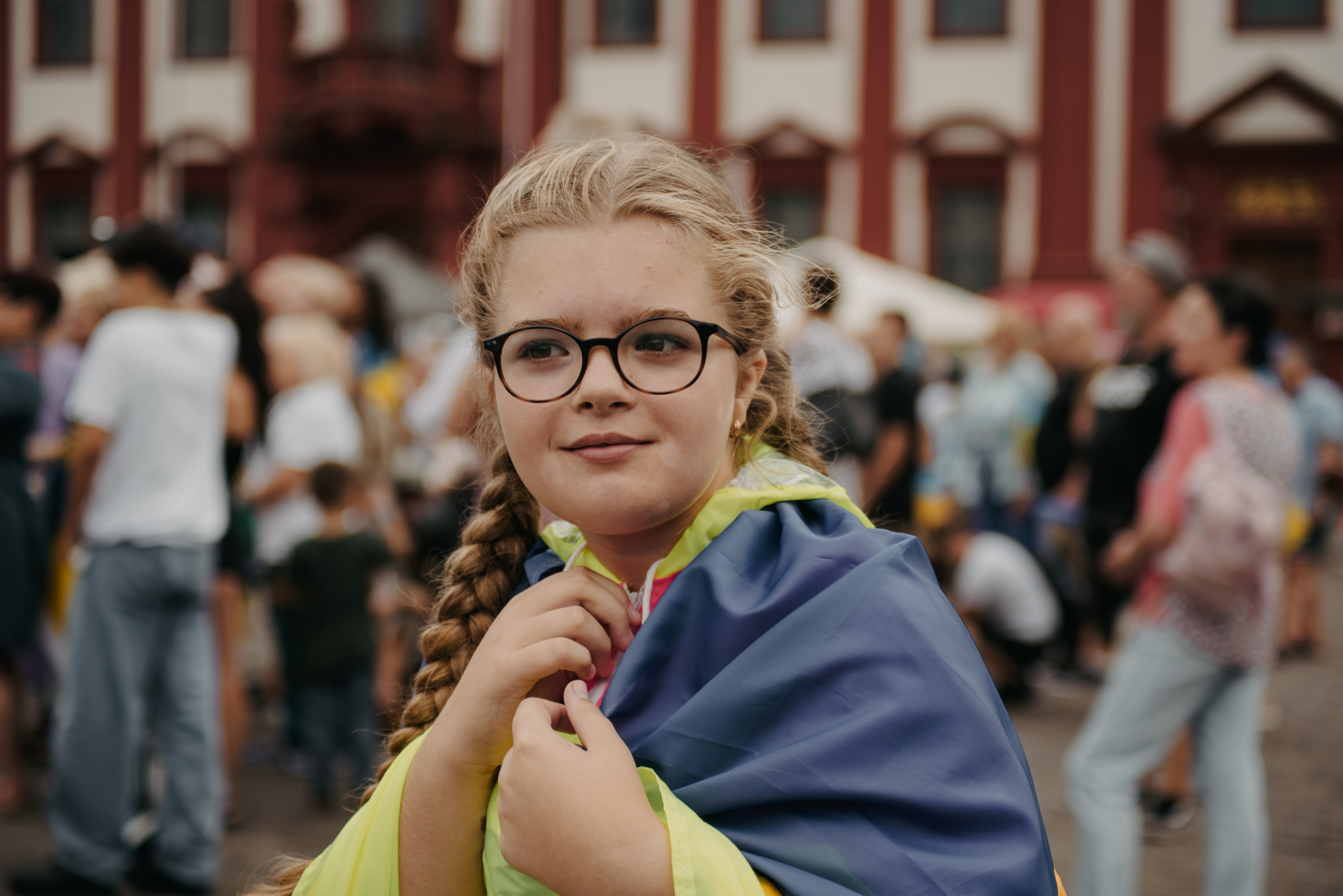 Die ukrainische Seele feiert den Unabhängigkeitstag. Фотограф Анастасія Залужна | Манхайм
