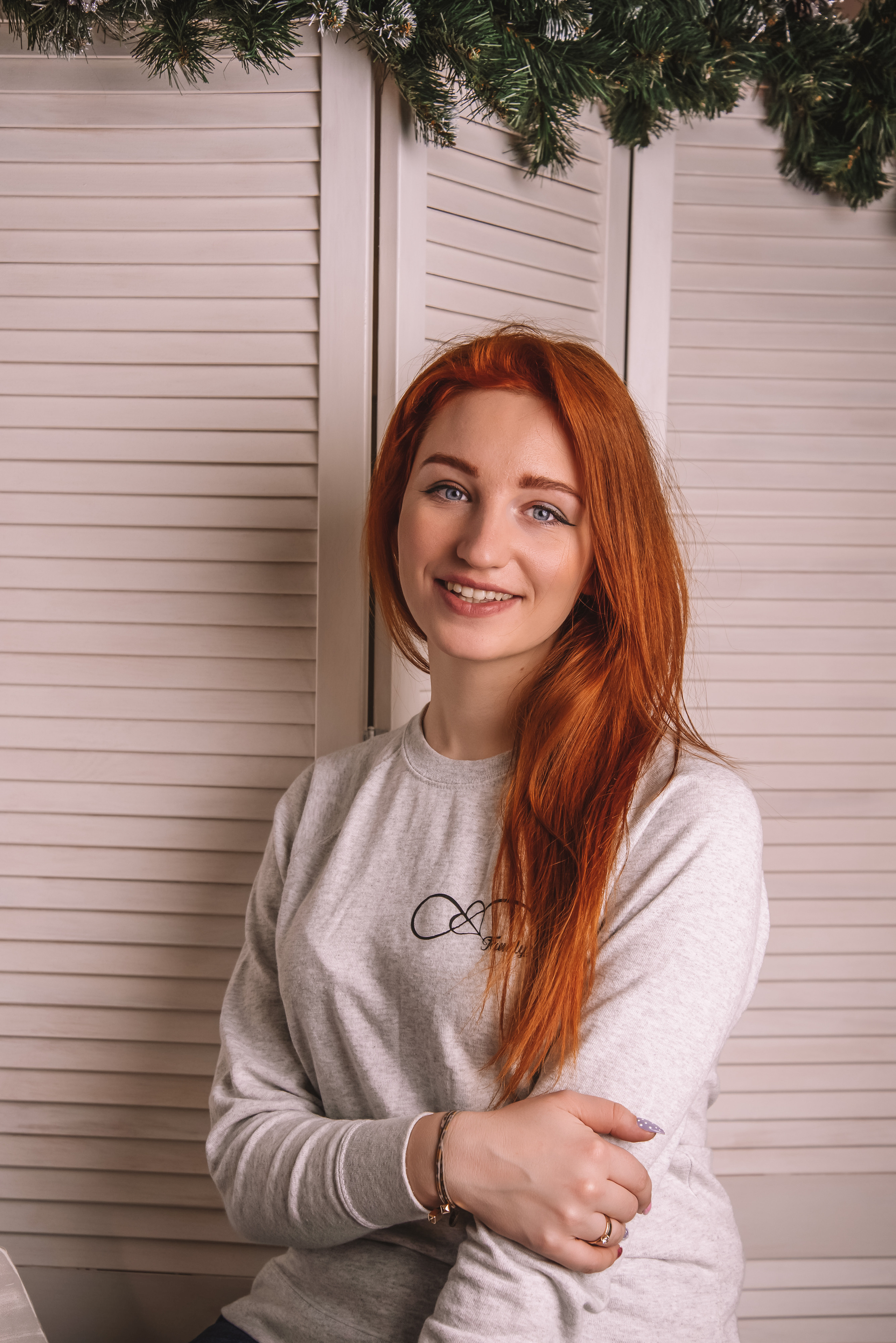 Сімейна новорічна фотосесія в студії. Anastasiia Zaluzhna Fotografin | Mannheim