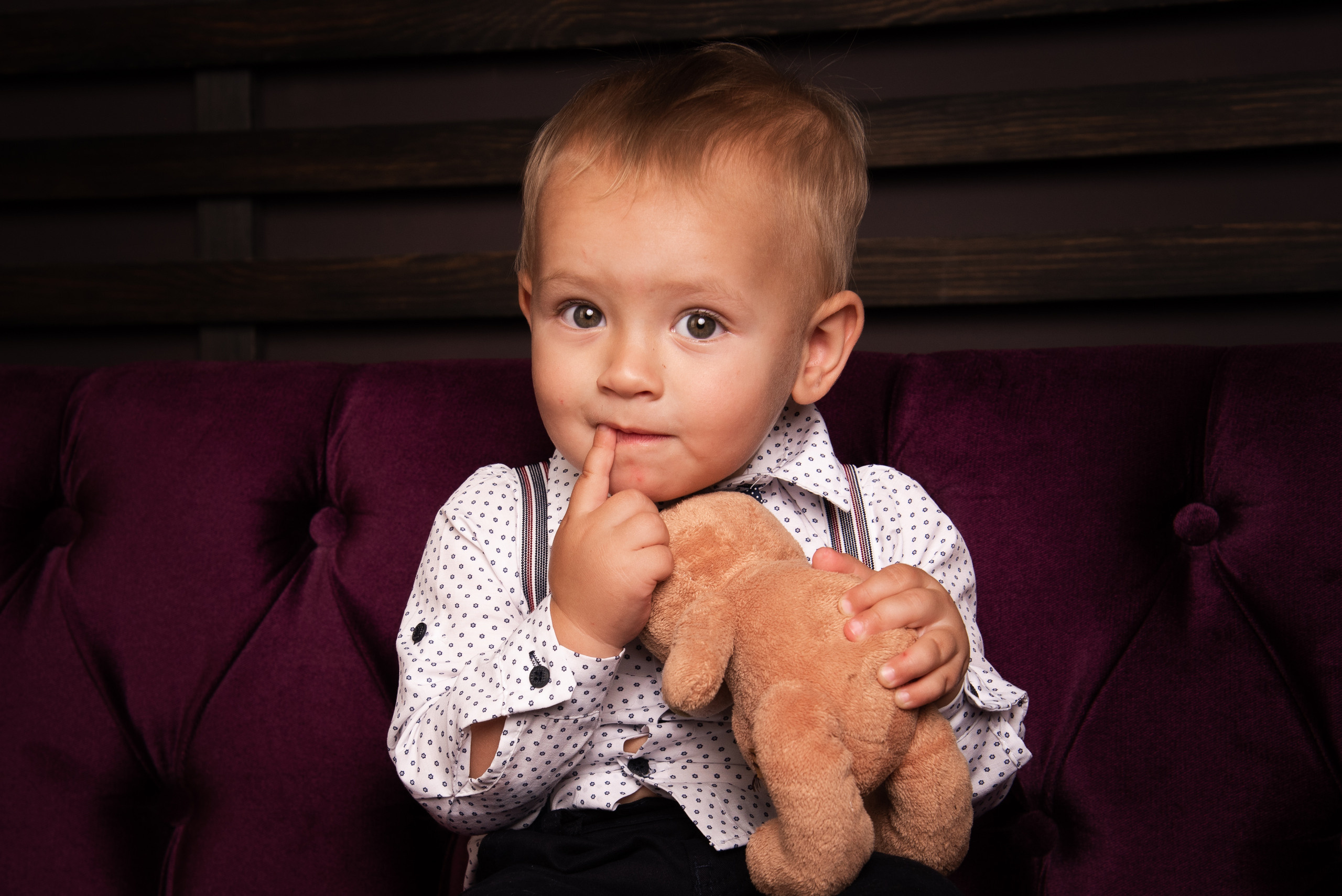 Сімейна фотосесія в студії. Фотограф Анастасія Залужна | Манхайм