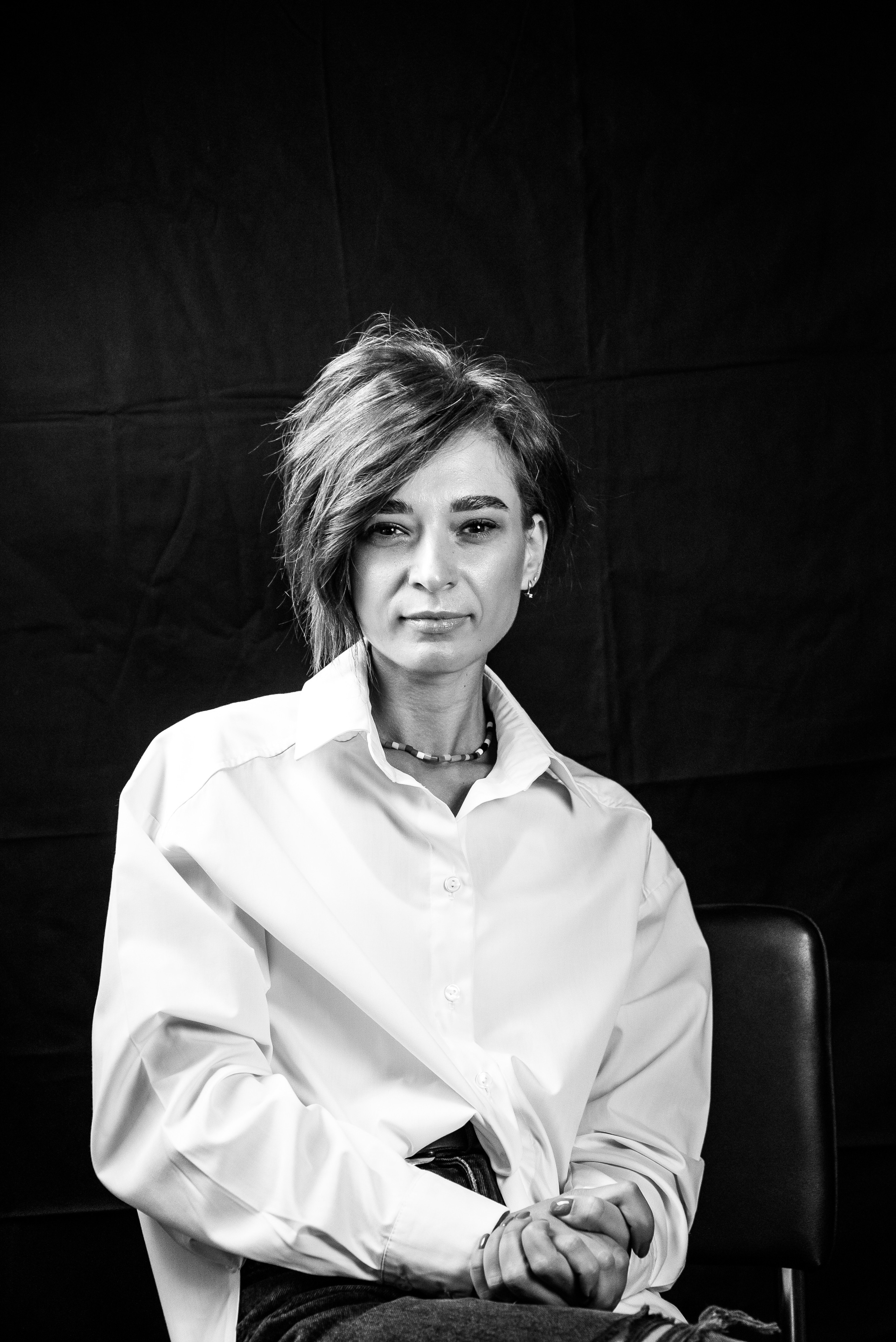 Фотосесія, як терапія. Чорно-білі портрети. Фотограф Анастасія Залужна | Манхайм