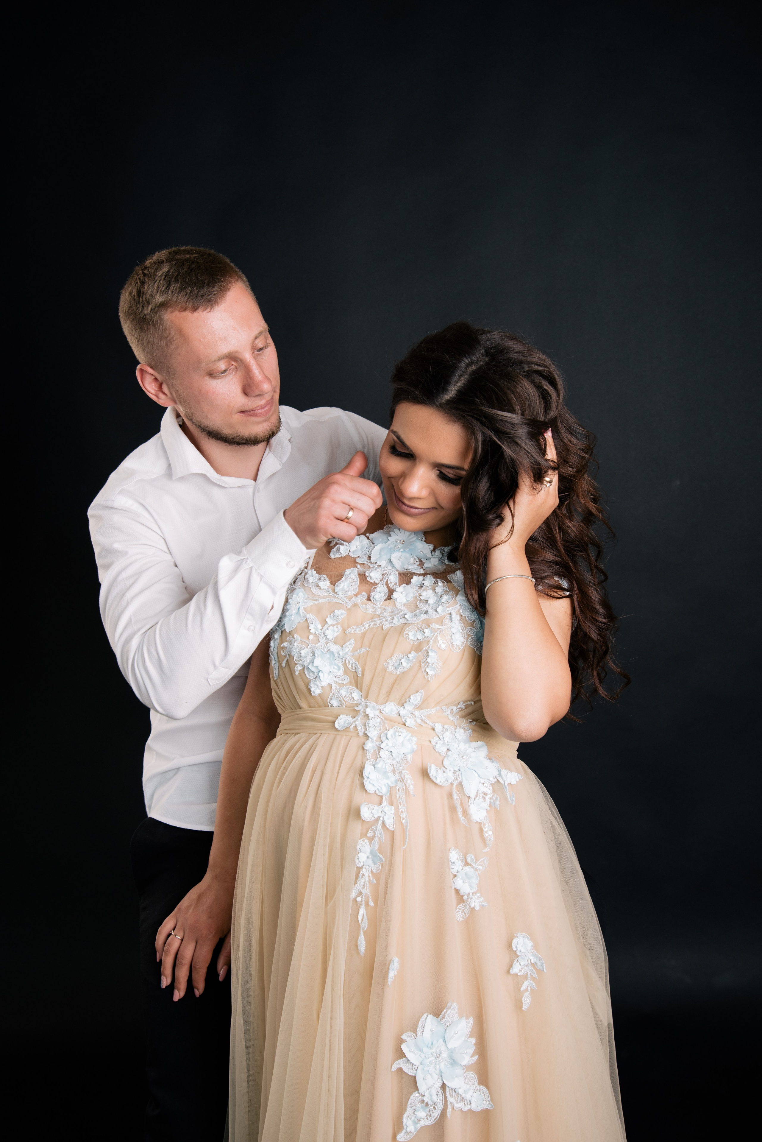 Фотосесія вагітності. Маша та Андрій. Фотограф Анастасія Залужна | Манхайм