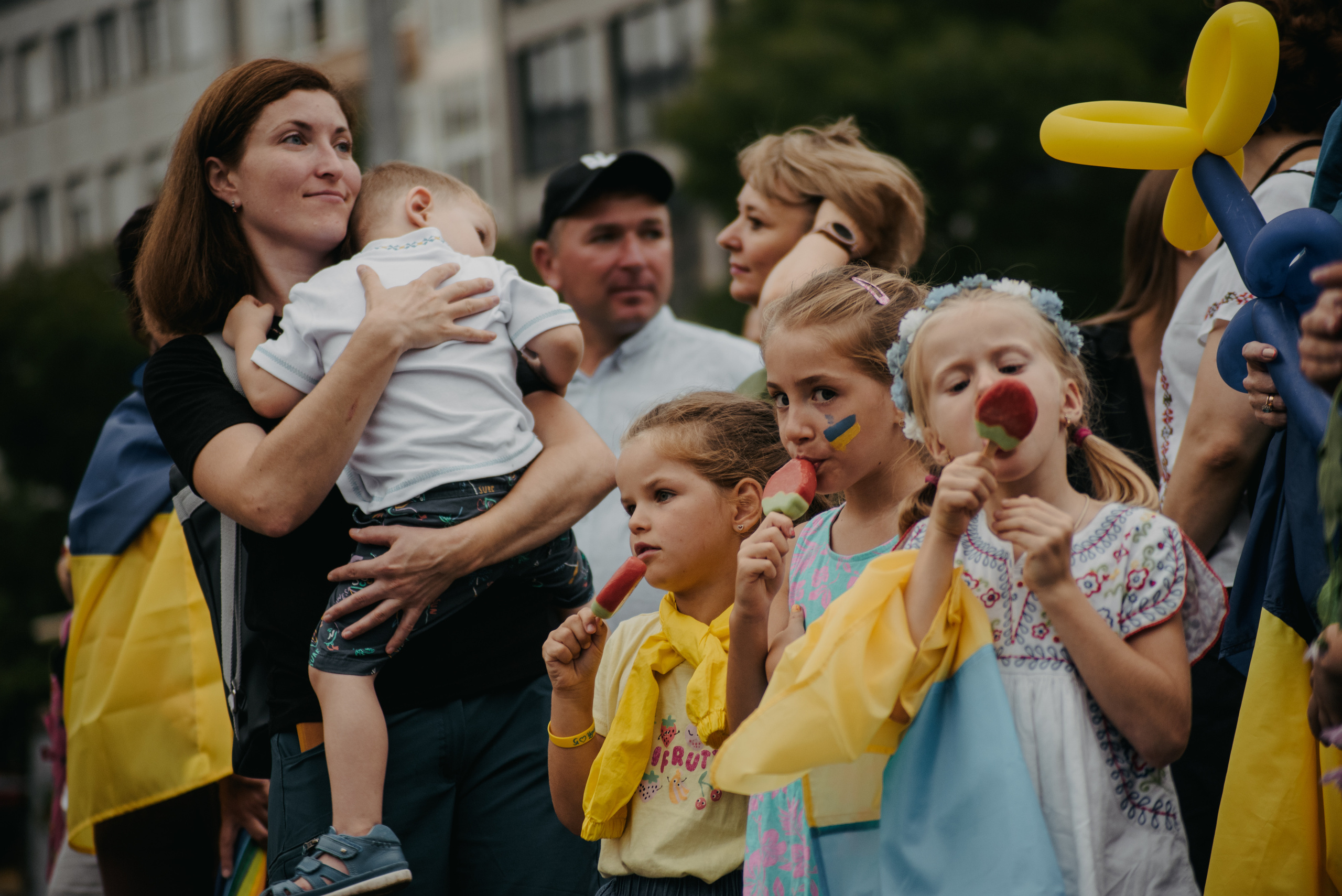 Die ukrainische Seele feiert den Unabhängigkeitstag. Фотограф Анастасія Залужна | Манхайм