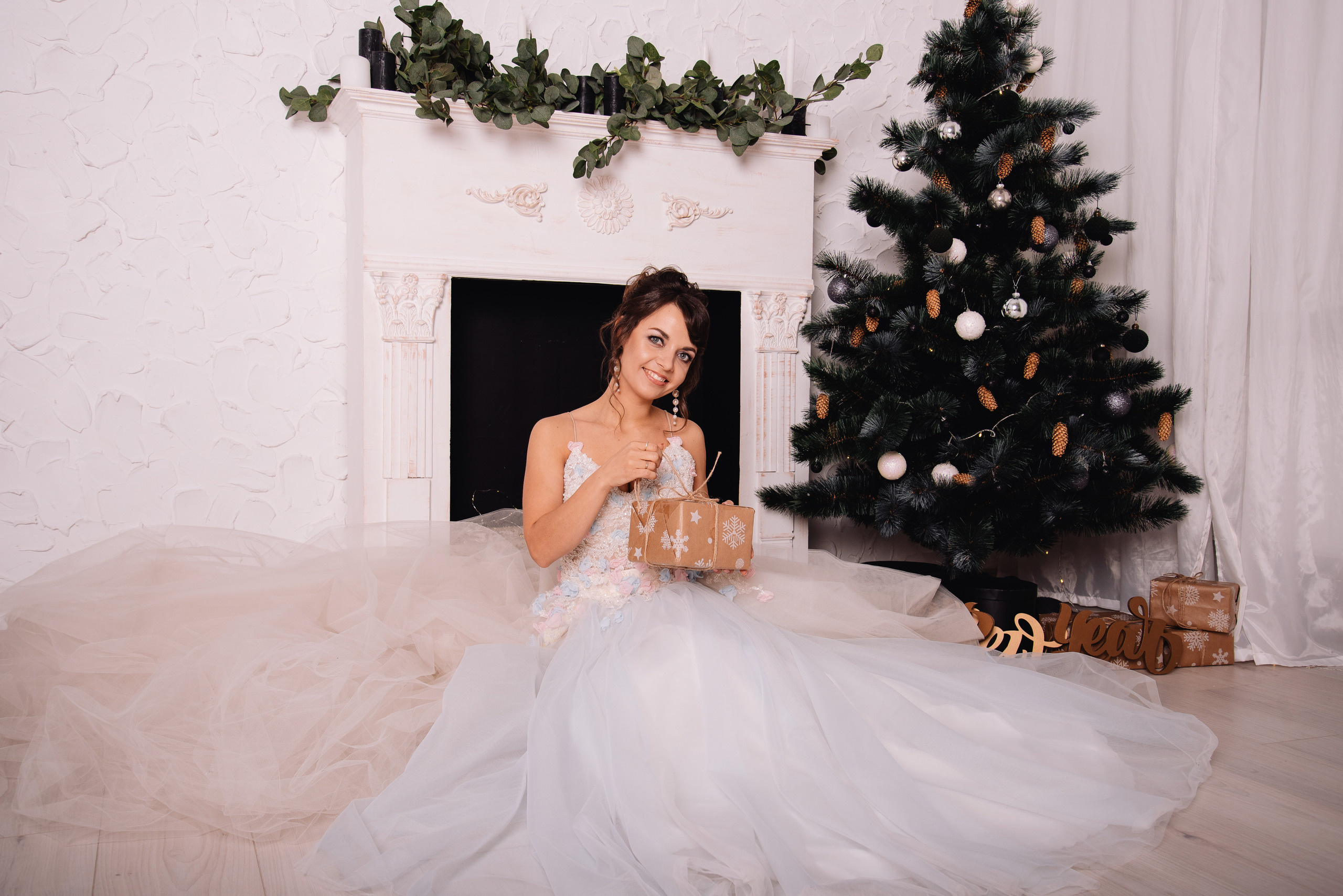 Новорічна фотосесія для Олени. Фотограф Анастасія Залужна | Манхайм