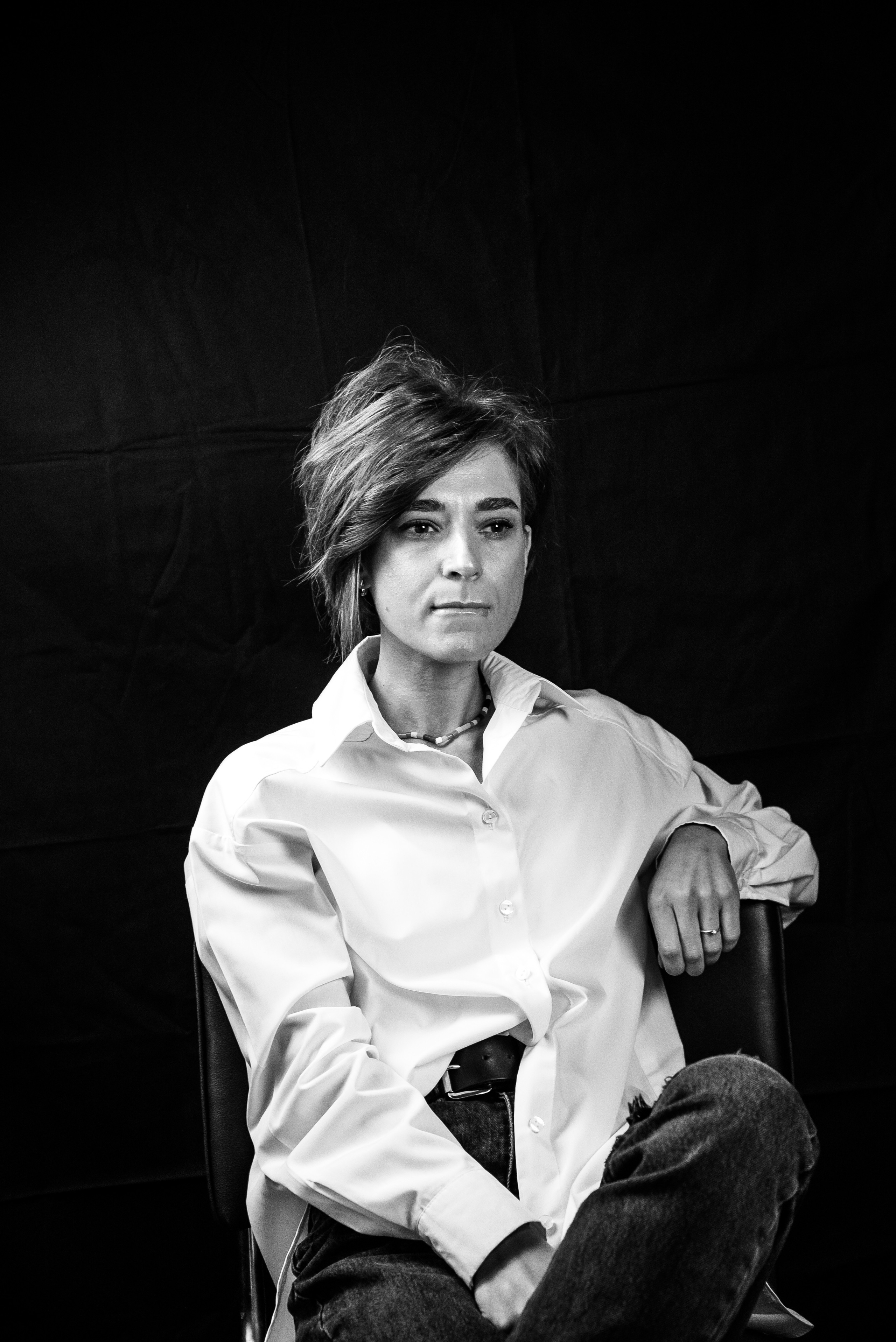 Фотосесія, як терапія. Чорно-білі портрети. Фотограф Анастасія Залужна | Манхайм