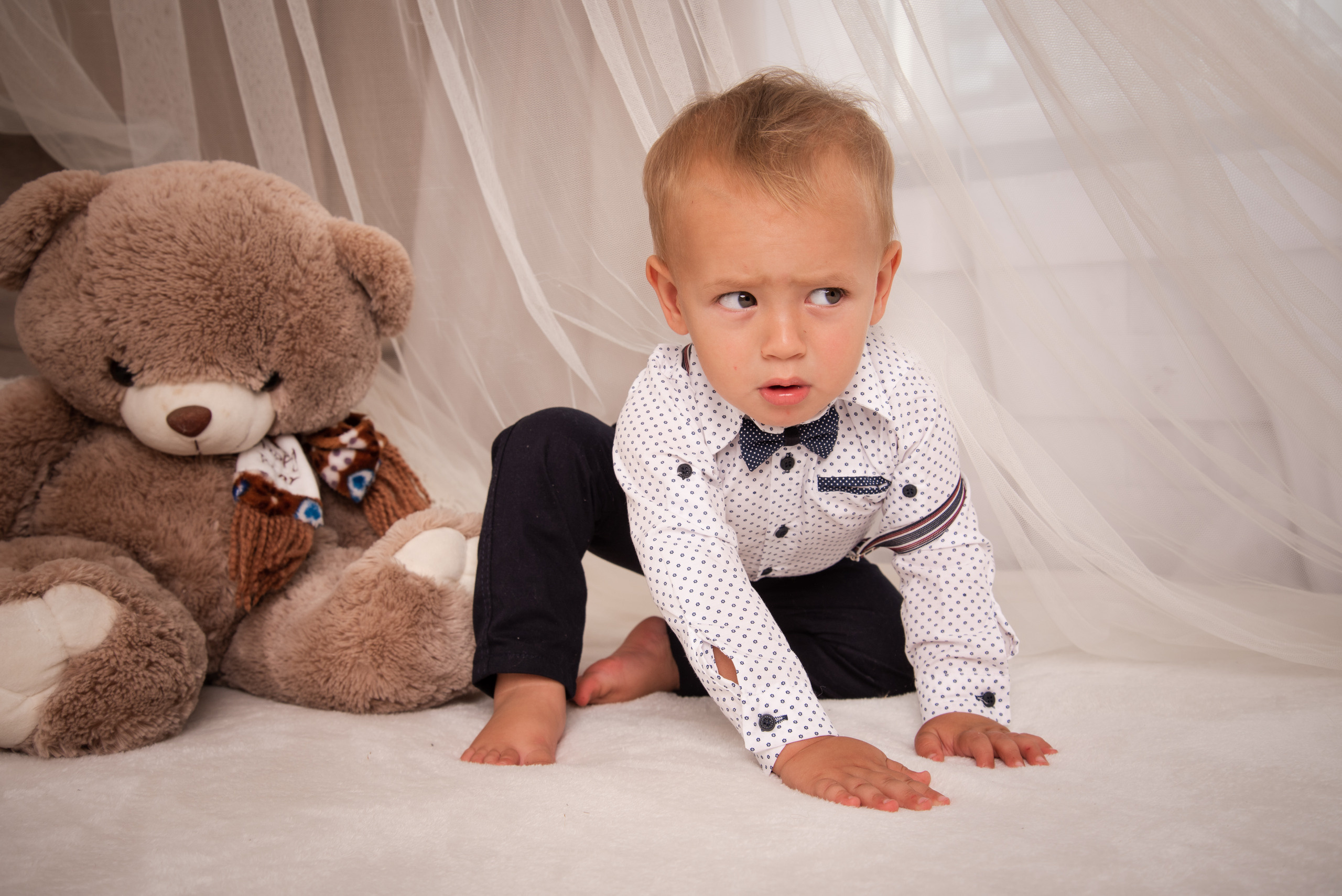 Сімейна фотосесія в студії. Фотограф Анастасія Залужна | Манхайм