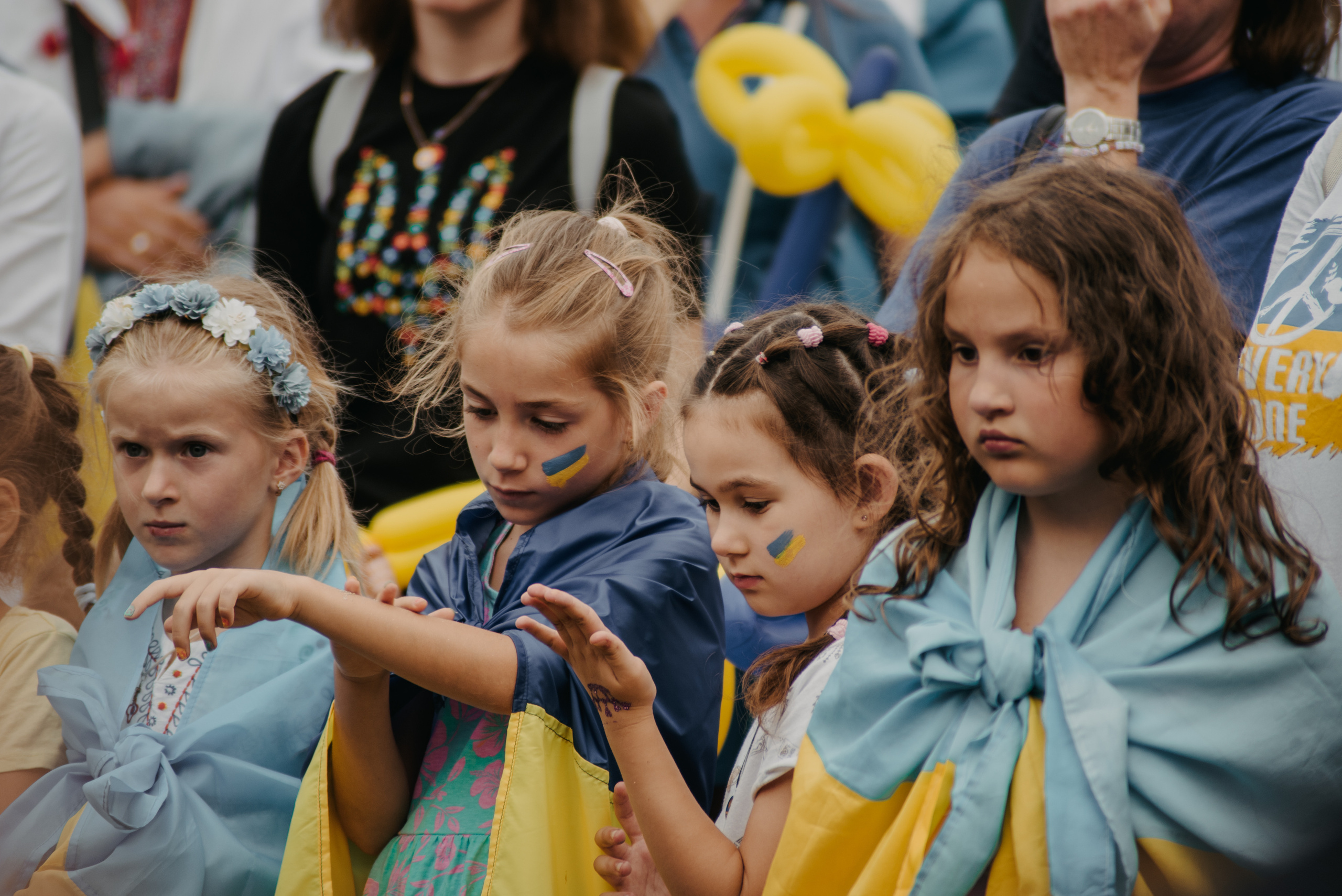 Die ukrainische Seele feiert den Unabhängigkeitstag. Фотограф Анастасія Залужна | Манхайм