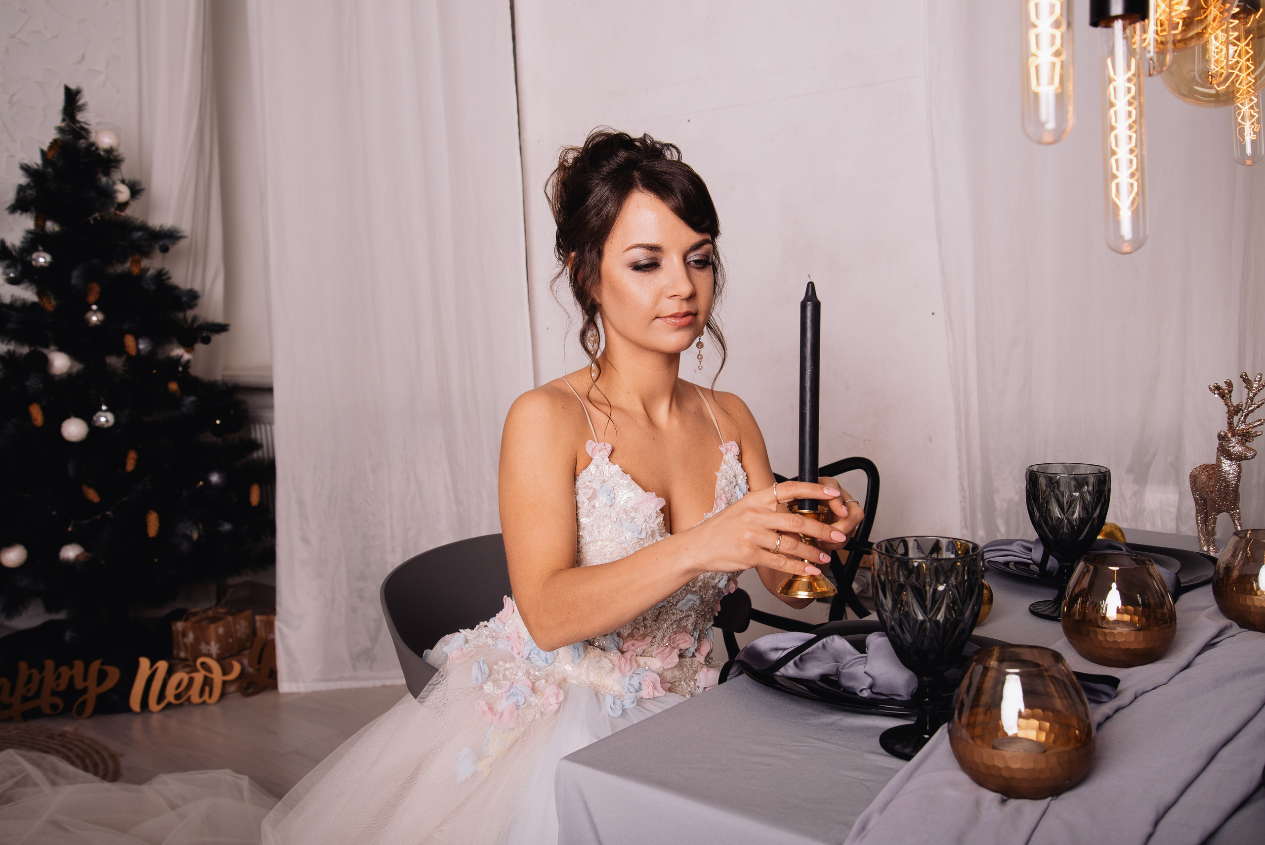 Новорічна фотосесія для Олени. Фотограф Анастасія Залужна | Манхайм