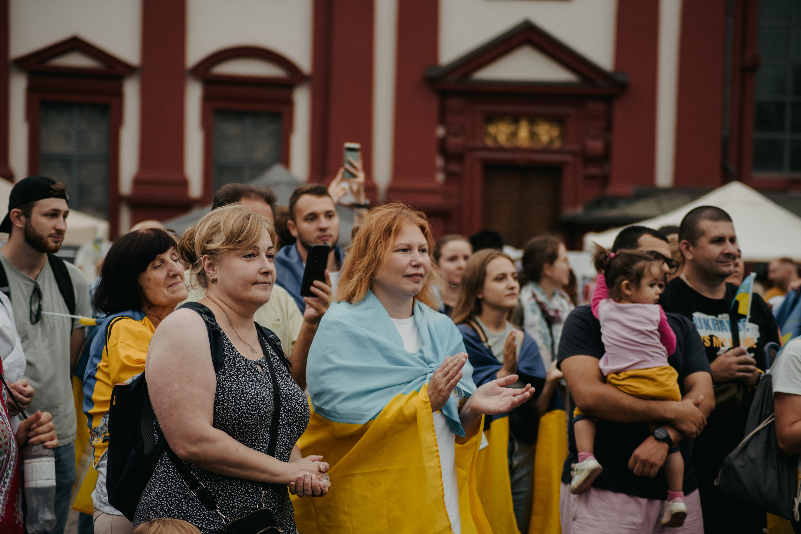 Die ukrainische Seele feiert den Unabhängigkeitstag. Фотограф Анастасія Залужна | Манхайм