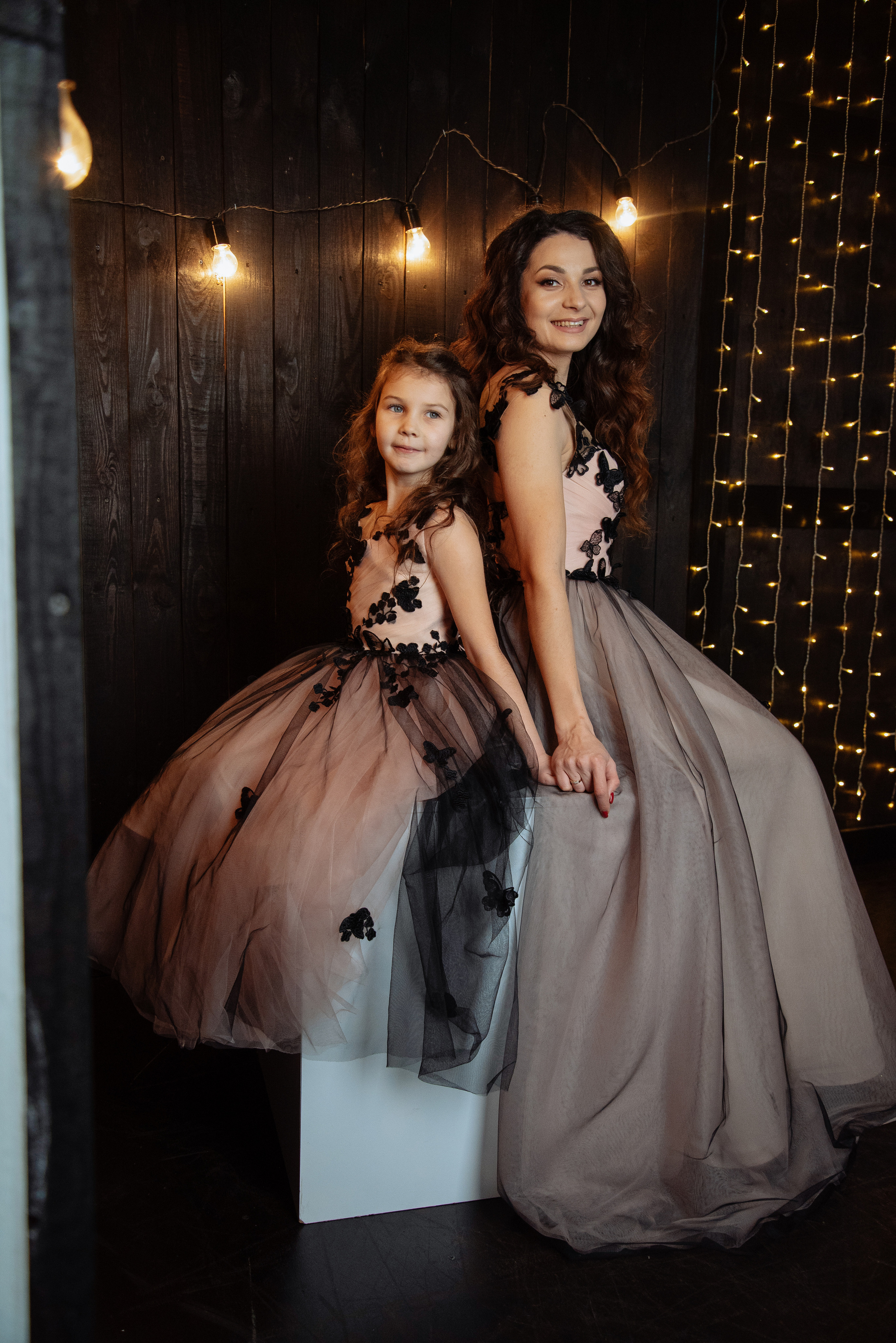 Новорічна фотосесія мами і донечки Житомир. Фотограф Анастасія Залужна | Манхайм