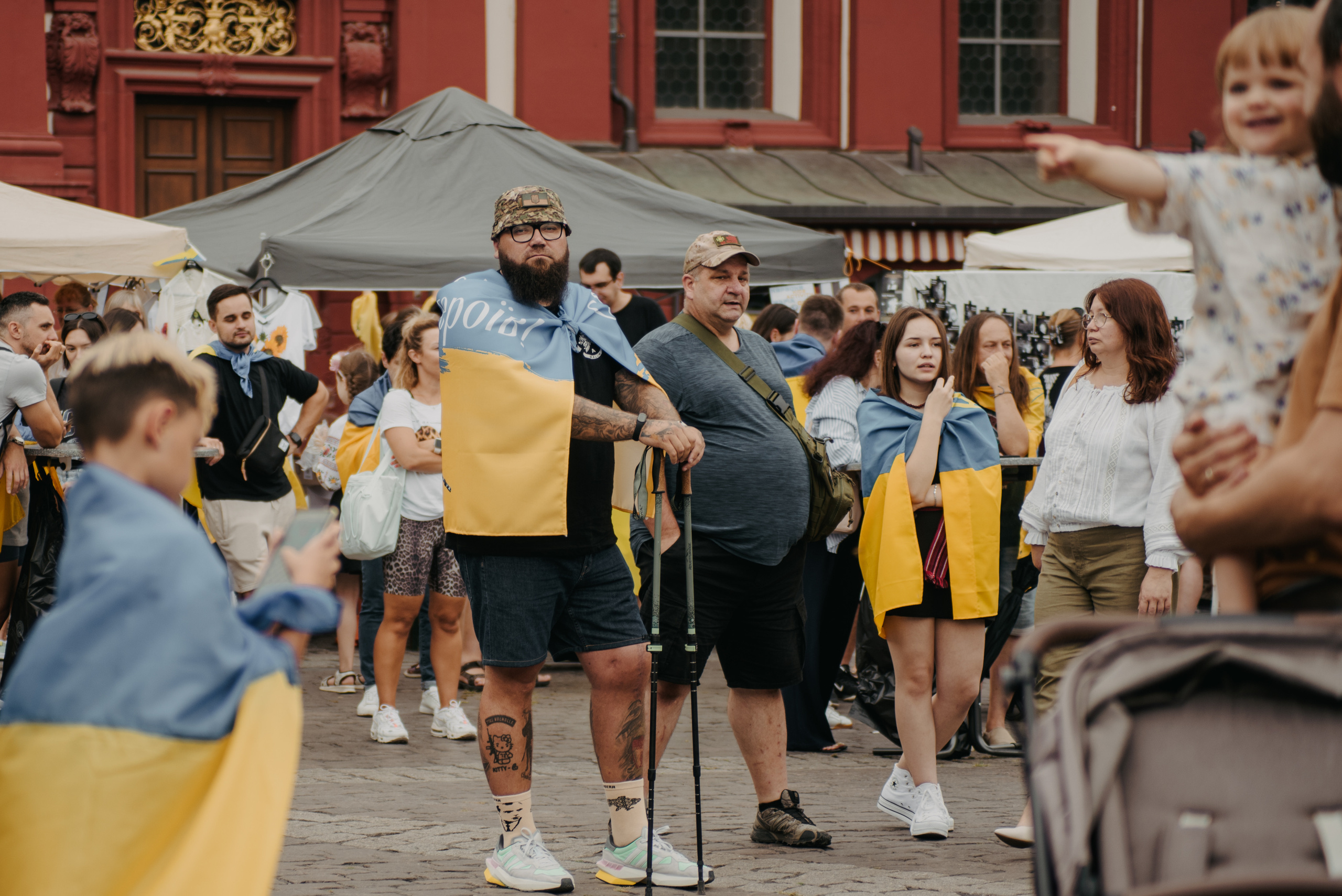 Die ukrainische Seele feiert den Unabhängigkeitstag. Фотограф Анастасія Залужна | Манхайм