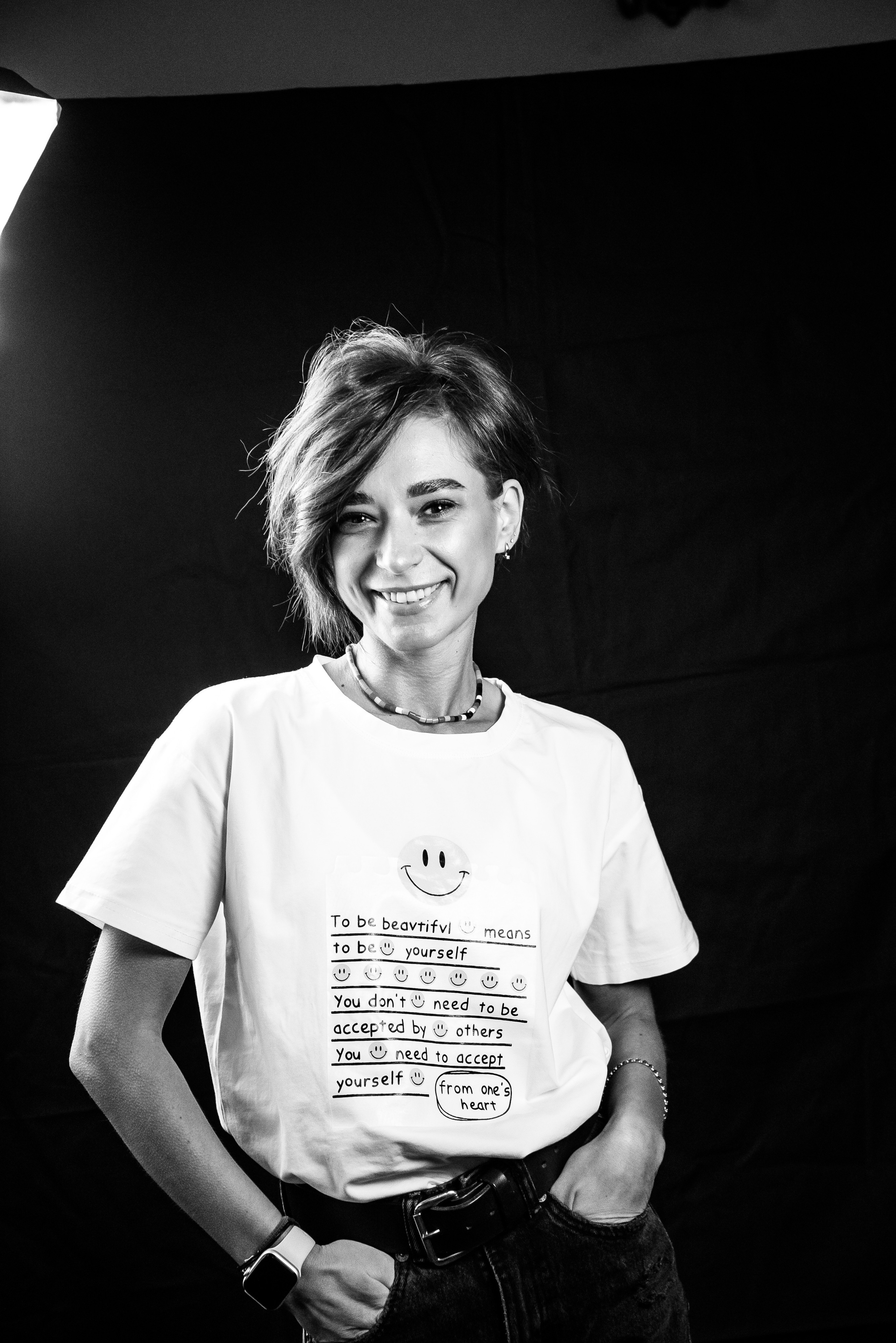 Фотосесія, як терапія. Чорно-білі портрети. Фотограф Анастасія Залужна | Манхайм