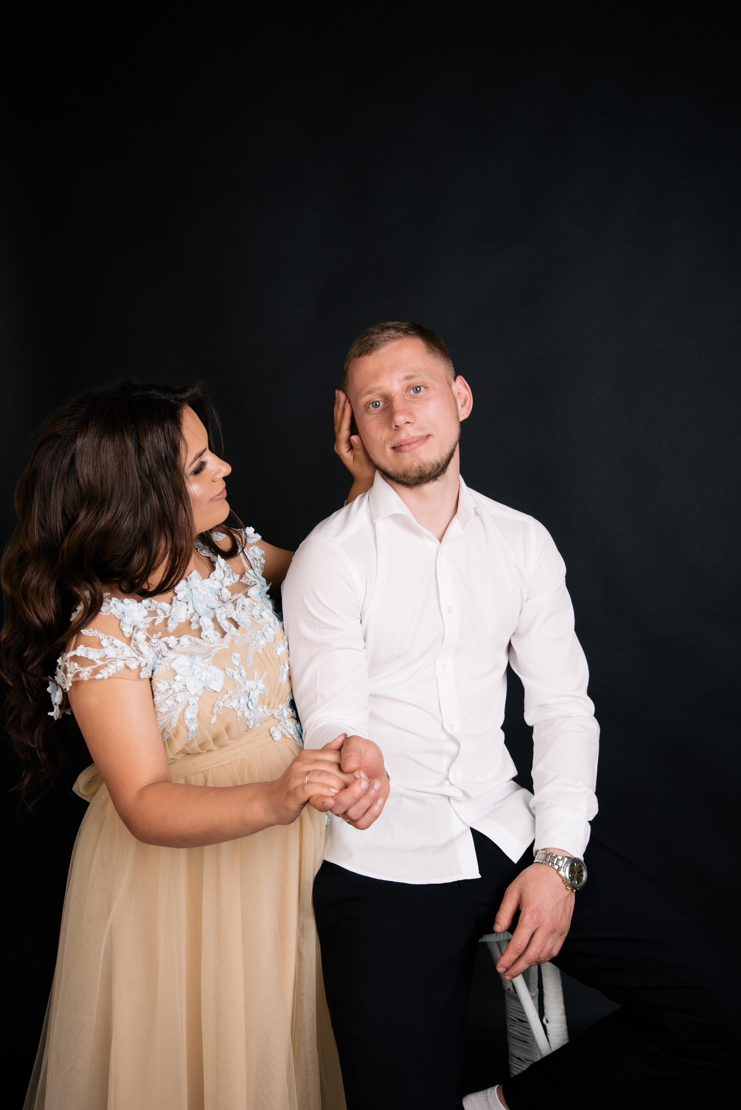 Фотосесія вагітності. Маша та Андрій. Фотограф Анастасія Залужна | Манхайм