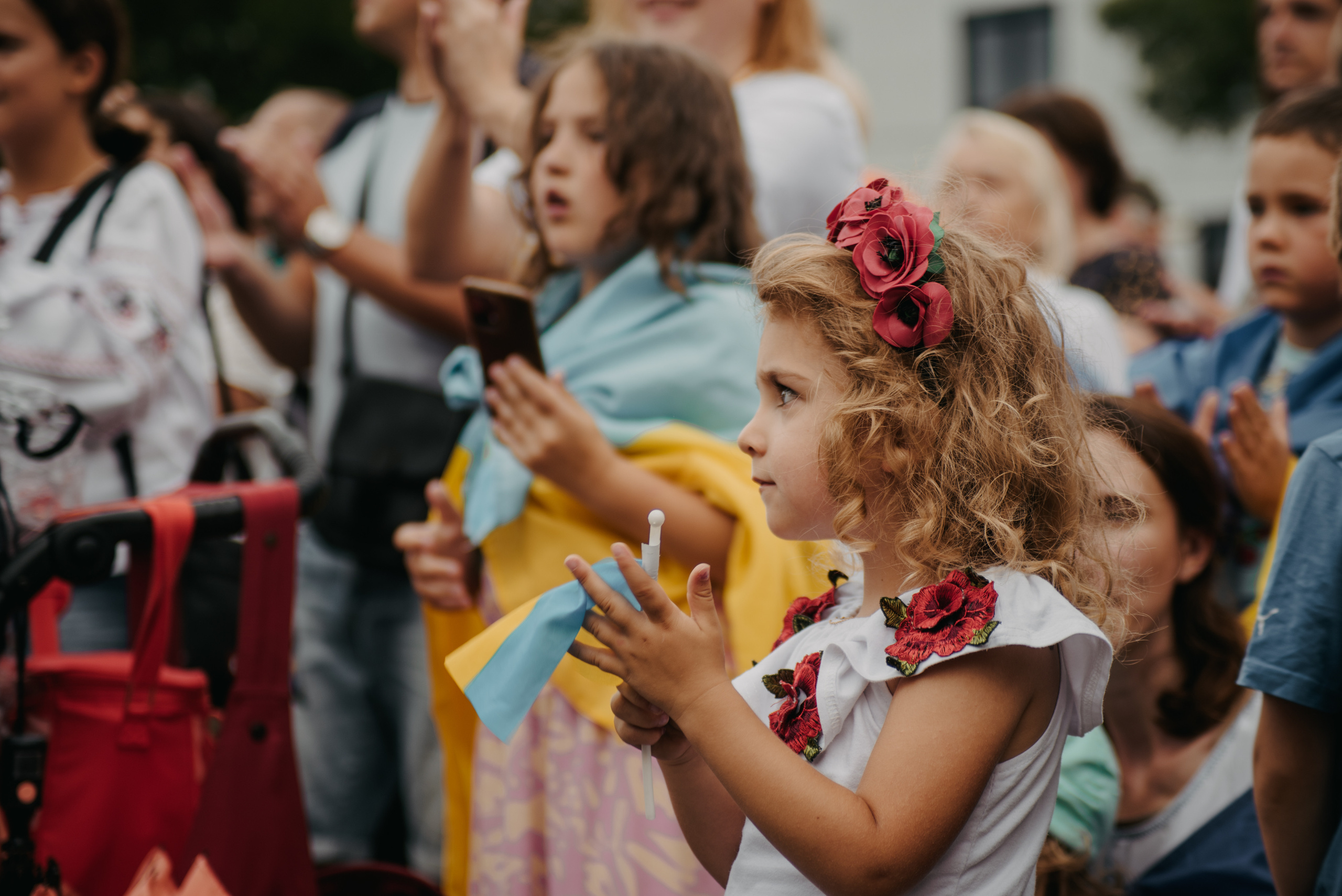 Die ukrainische Seele feiert den Unabhängigkeitstag. Фотограф Анастасія Залужна | Манхайм
