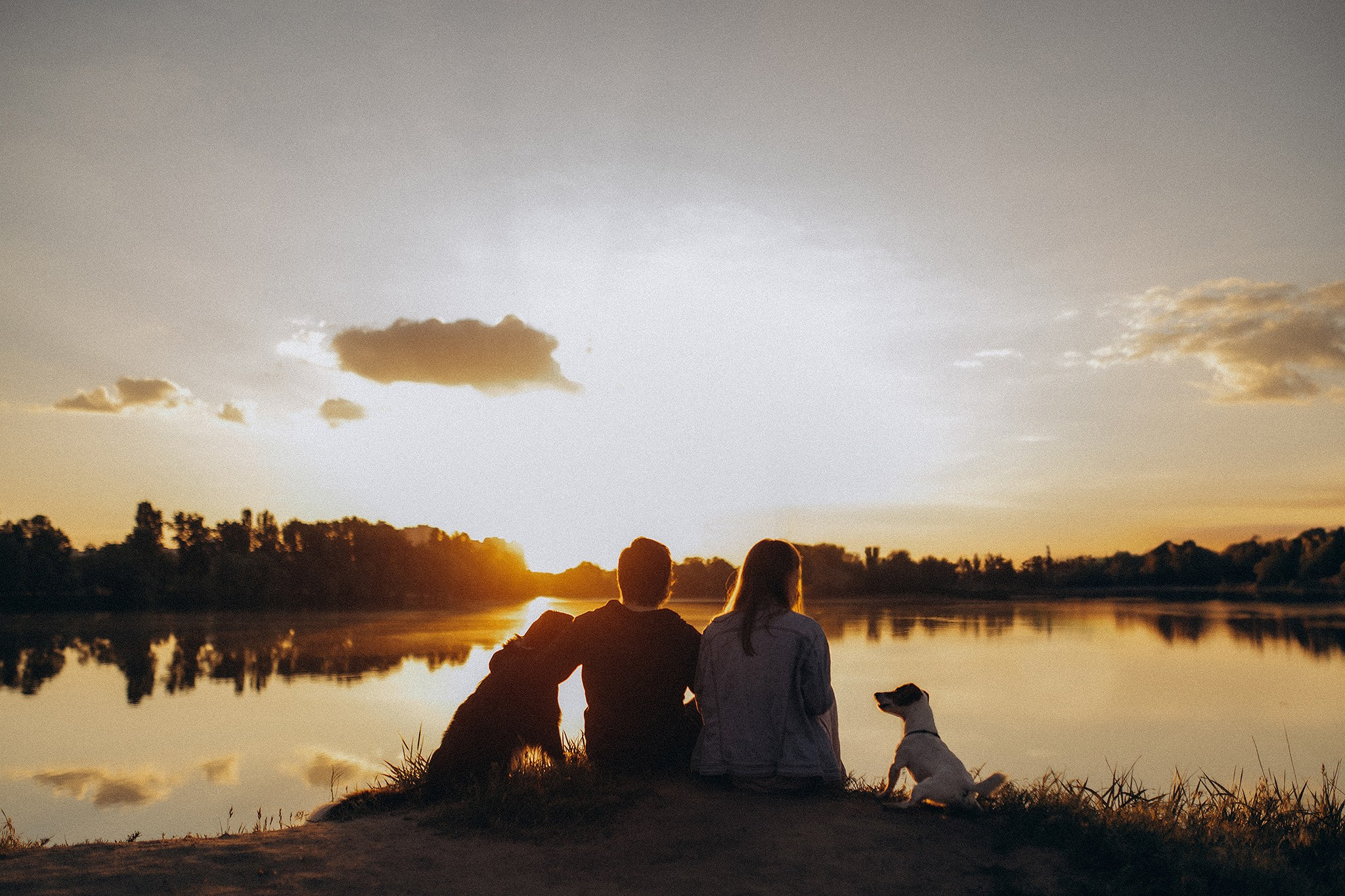 Інна та Макс з хлопцями. Фотограф-анімаліст Київ