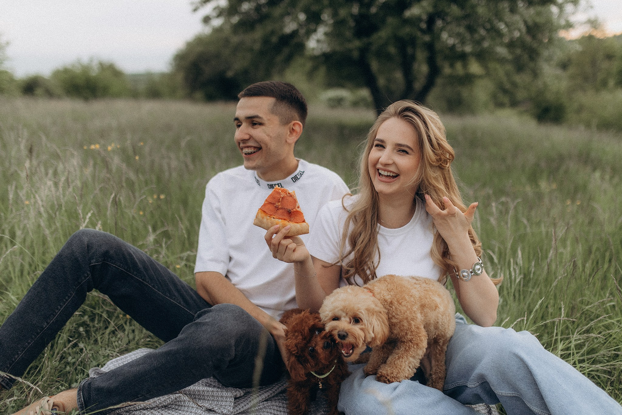 Дісней та Джойка з батьками. Фотограф-анімаліст Київ