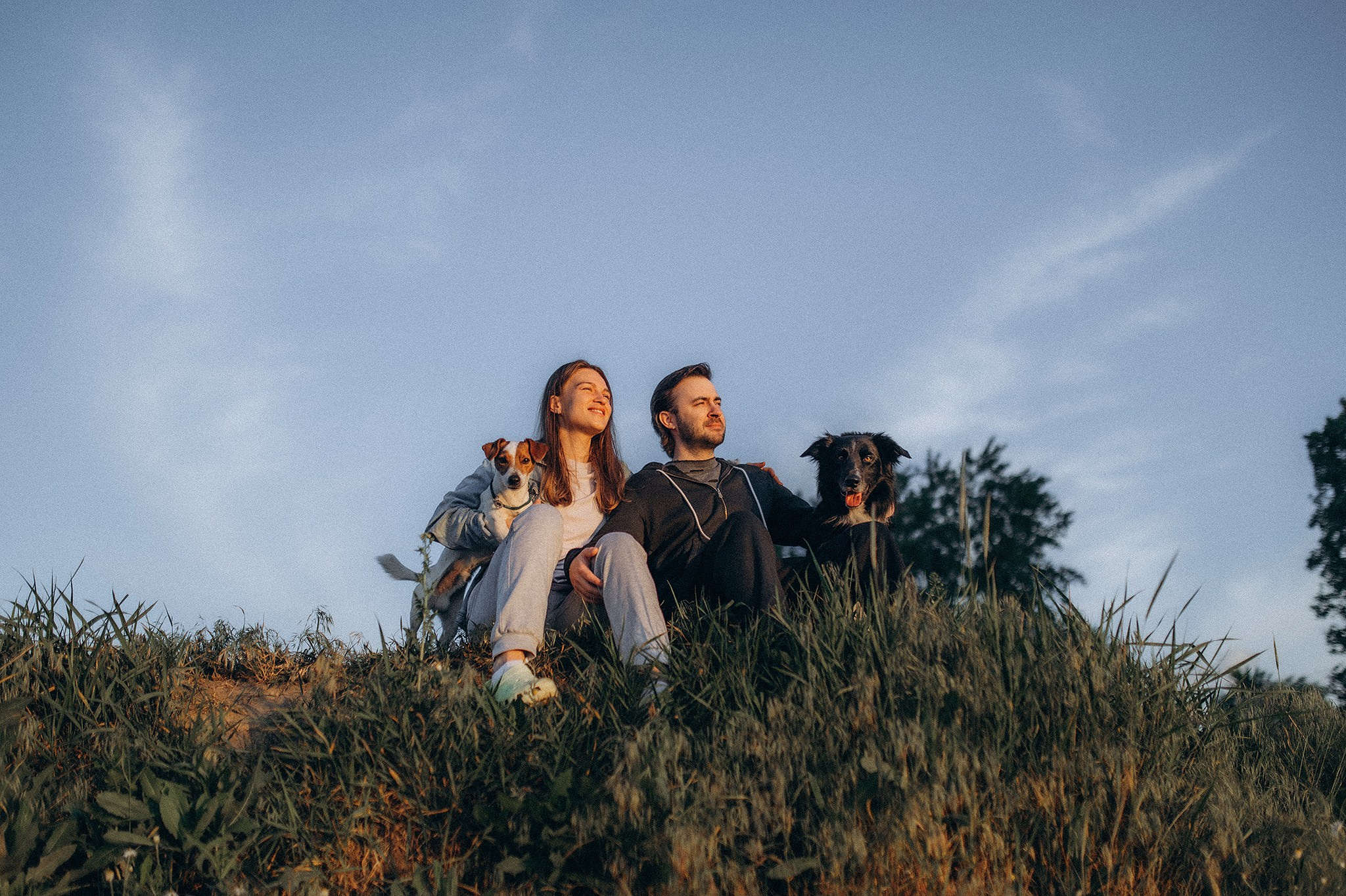 Інна та Макс з хлопцями. Фотограф-анімаліст Київ