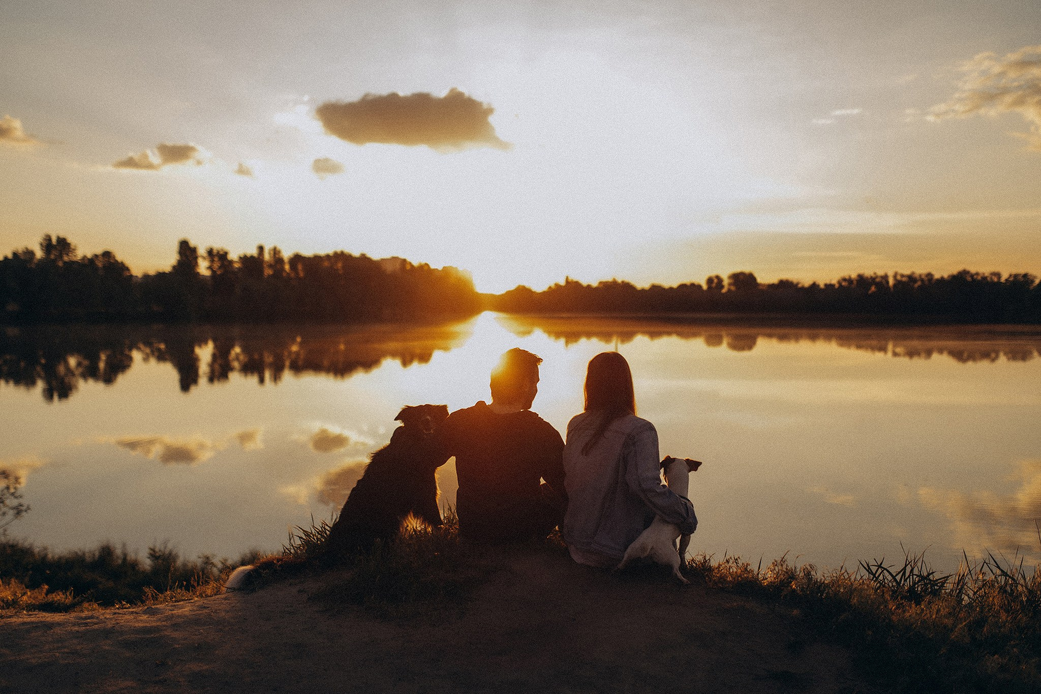 Інна та Макс з хлопцями. Фотограф-анімаліст Київ