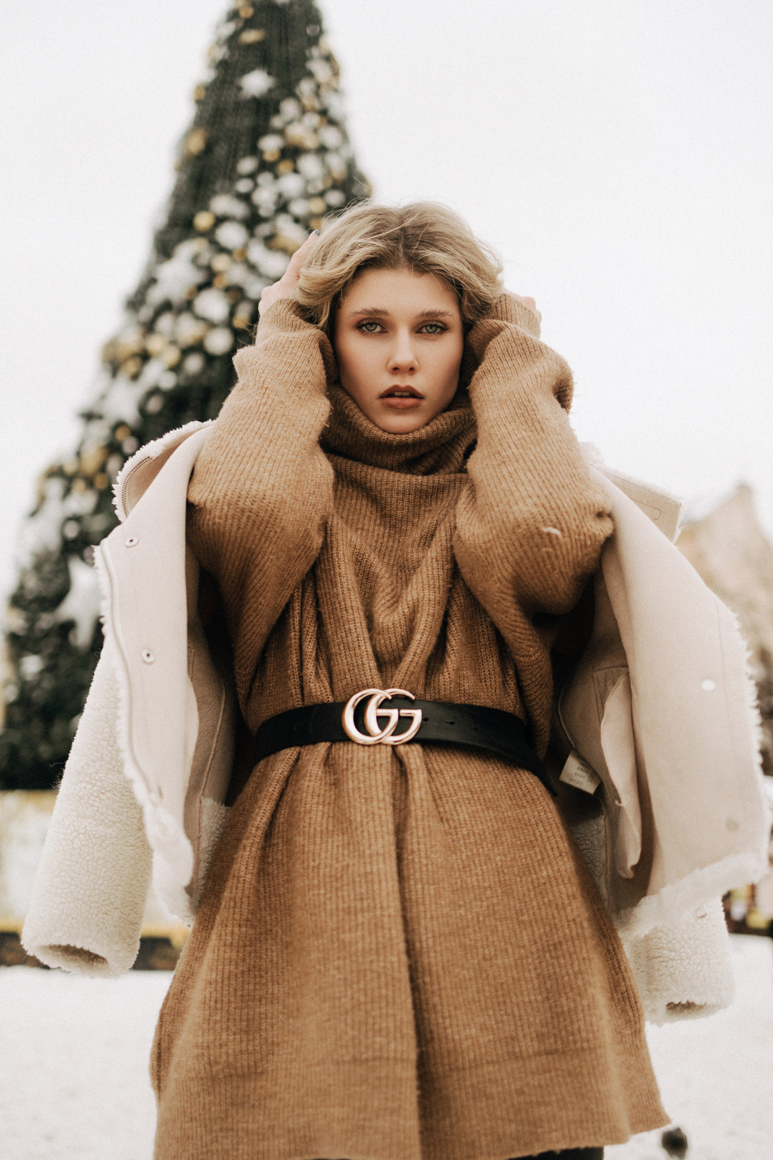 Зимова фотосесія з Діаною. Весільний та репортажний фотограф в Чернівцях, Олексій Зацерковний