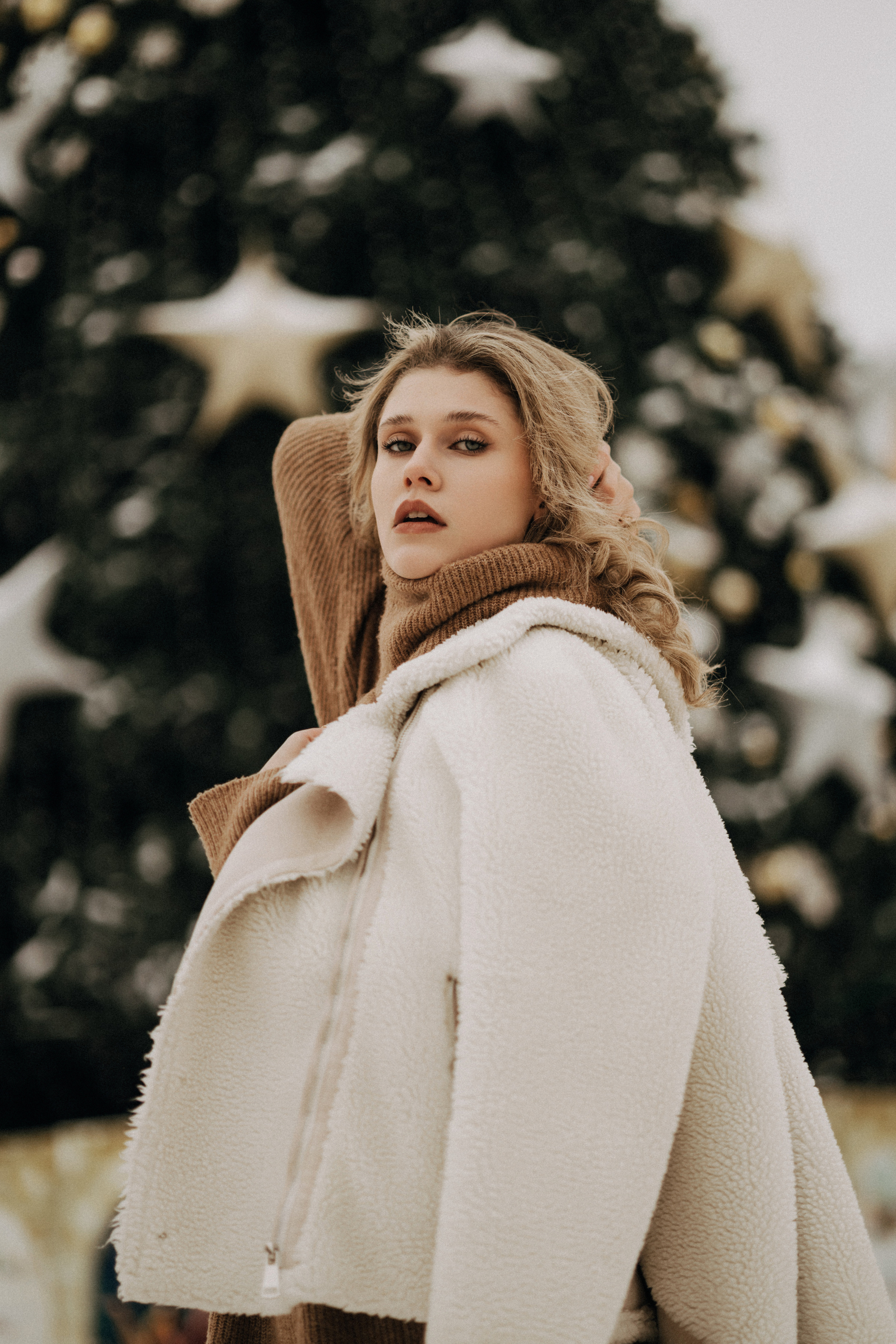 Зимова фотосесія з Діаною. Весільний та репортажний фотограф в Чернівцях, Олексій Зацерковний