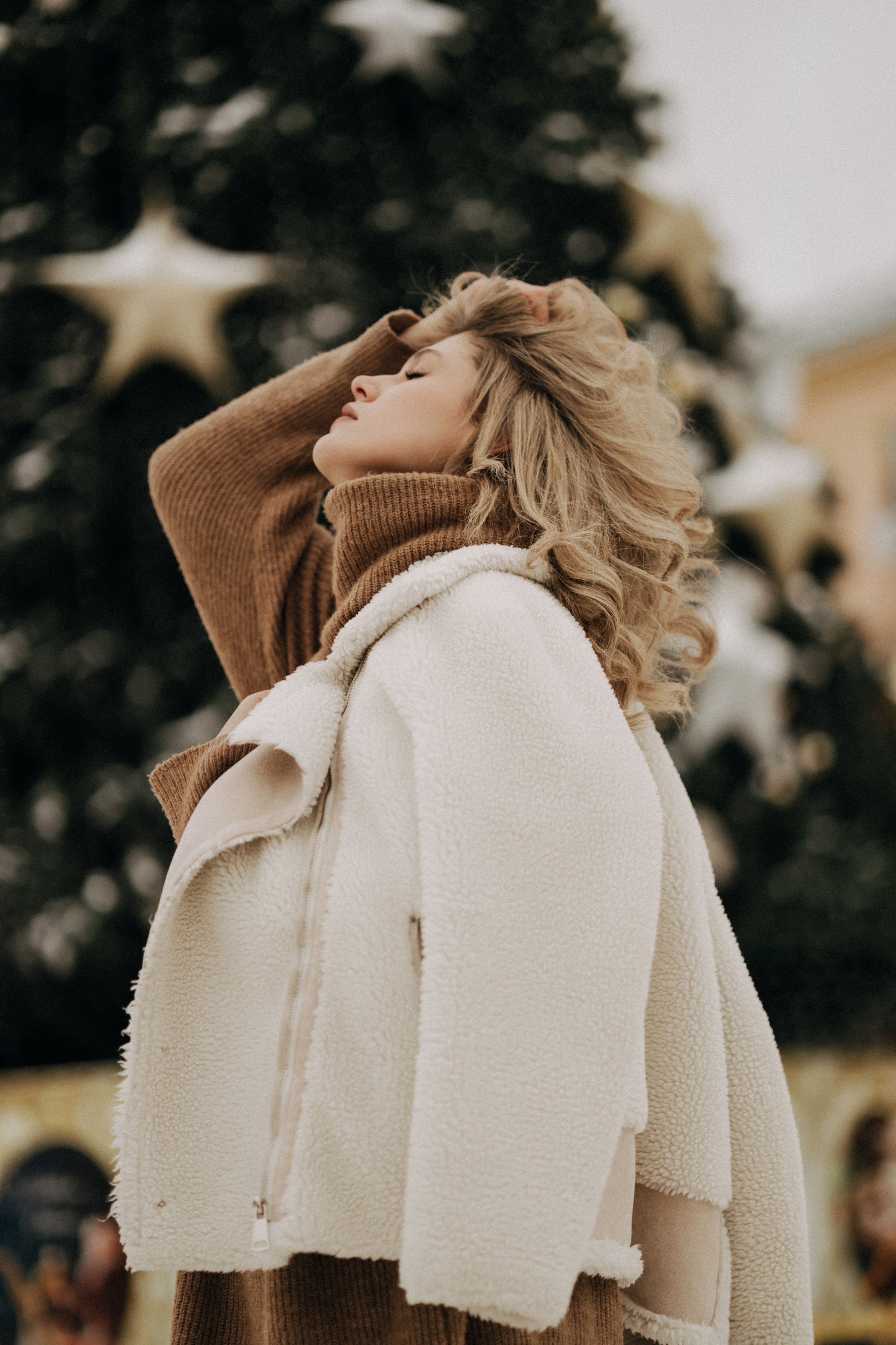 Зимова фотосесія з Діаною. Весільний та репортажний фотограф в Чернівцях, Олексій Зацерковний