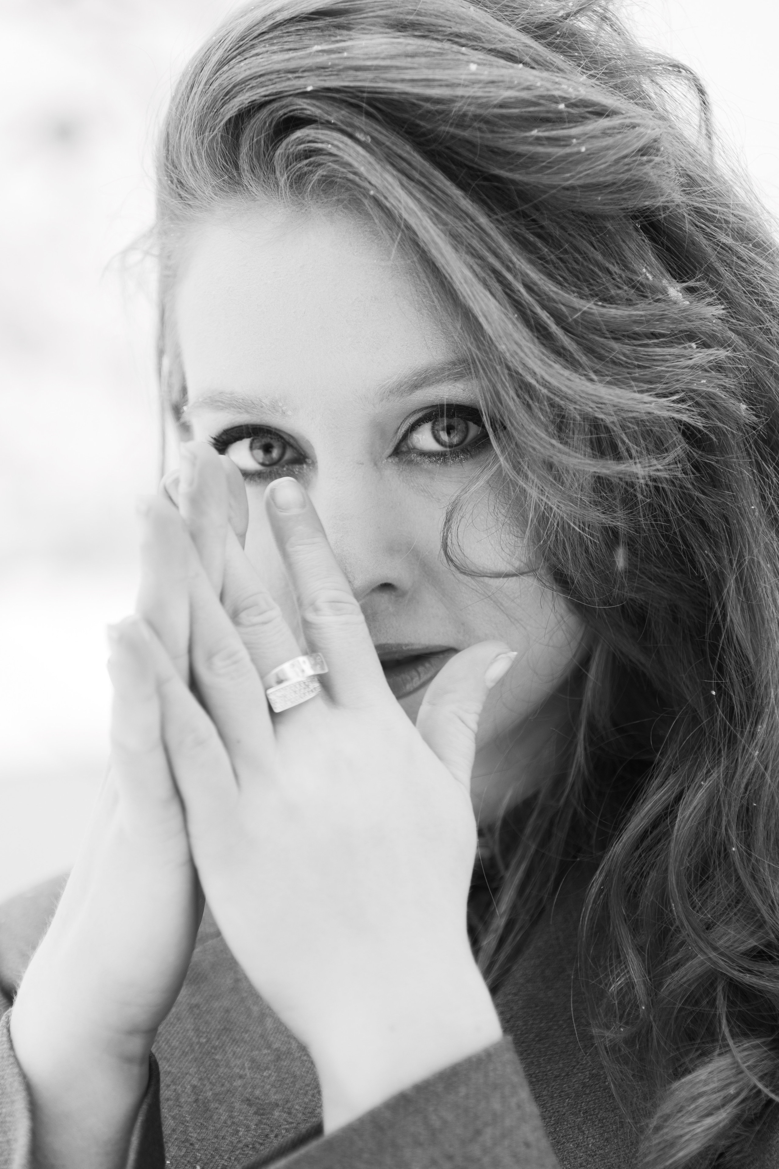 Зимова фотосесія з Анастасією. Весільний та репортажний фотограф в Чернівцях, Олексій Зацерковний