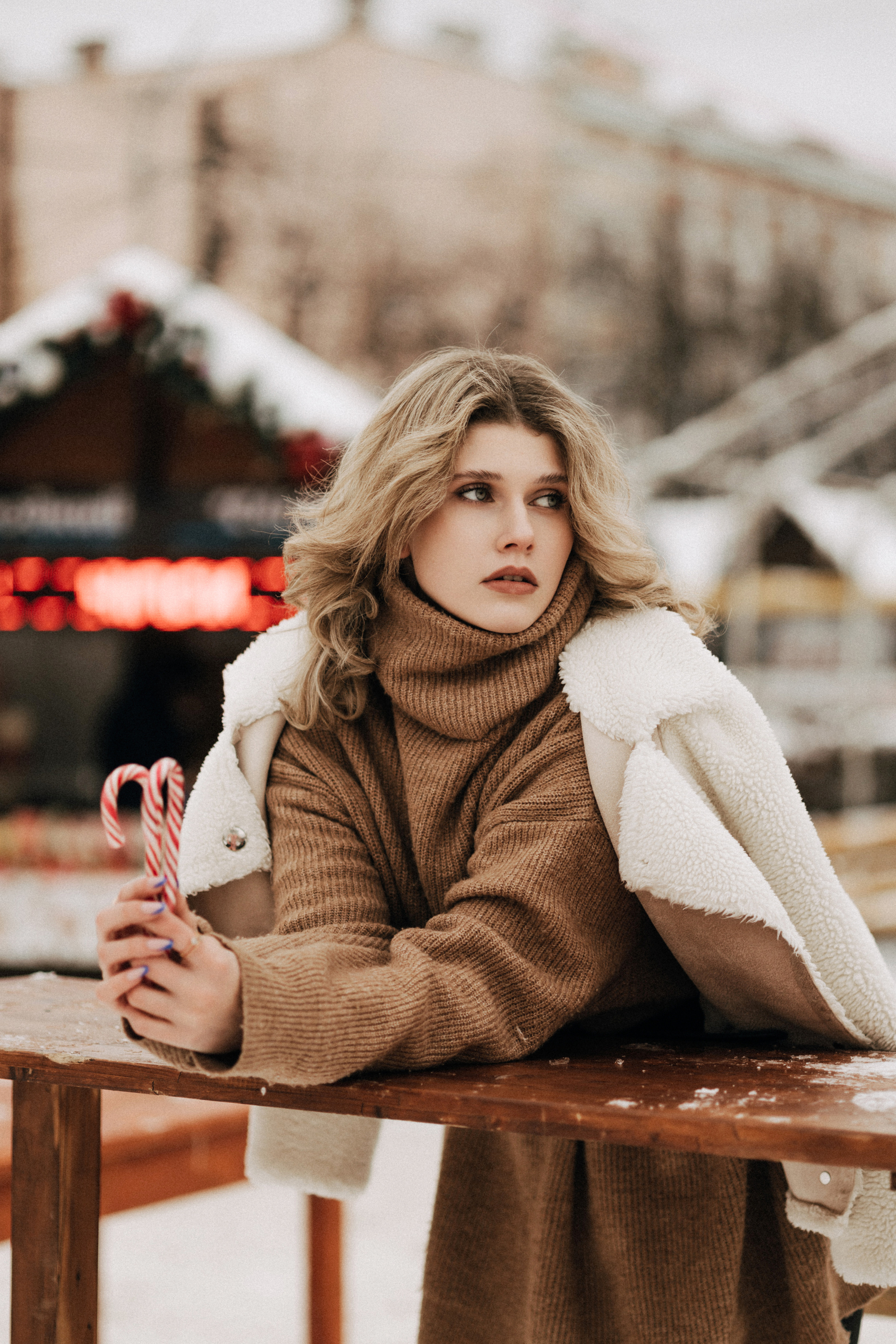 Зимова фотосесія з Діаною. Весільний та репортажний фотограф в Чернівцях, Олексій Зацерковний