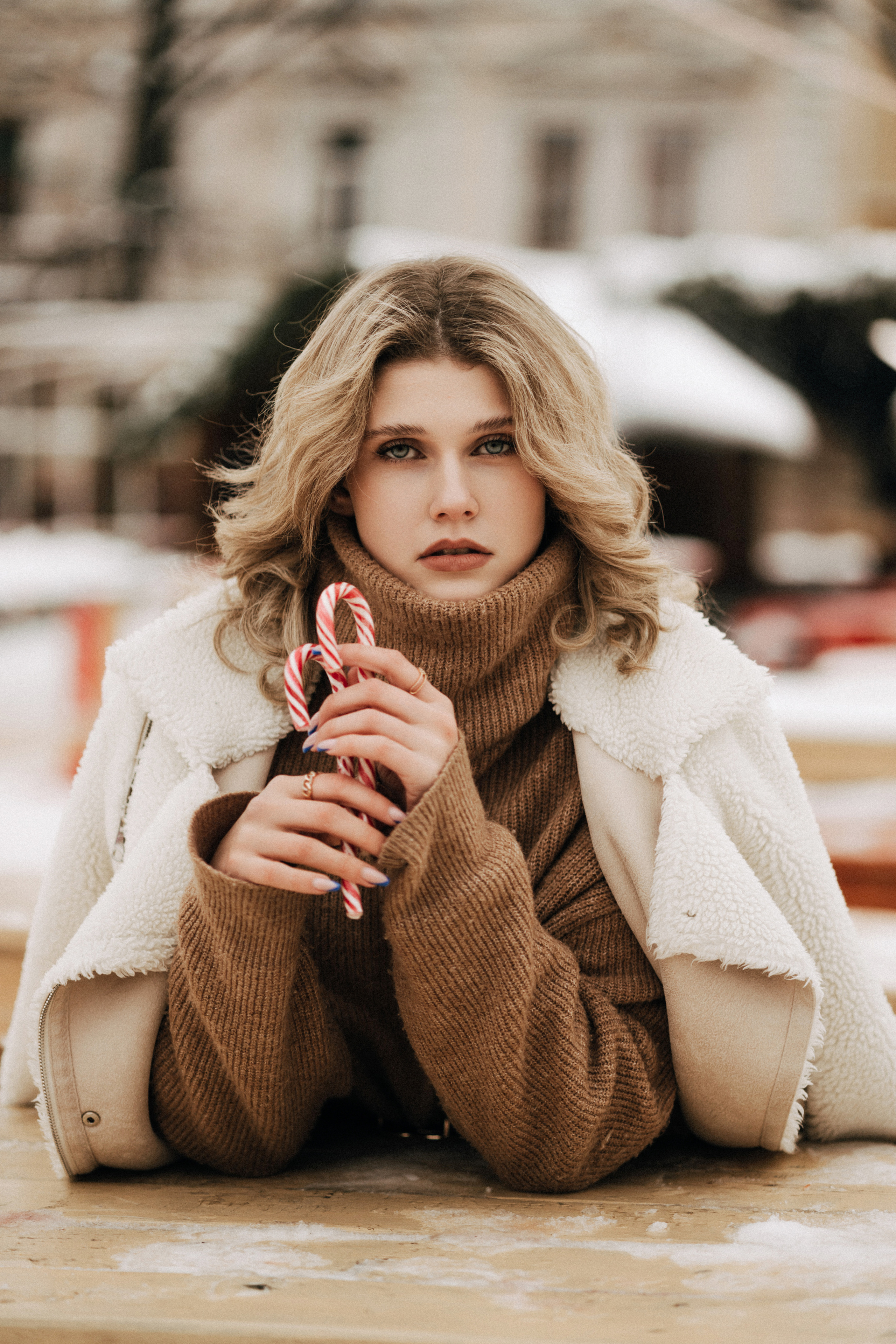 Зимова фотосесія з Діаною. Весільний та репортажний фотограф в Чернівцях, Олексій Зацерковний