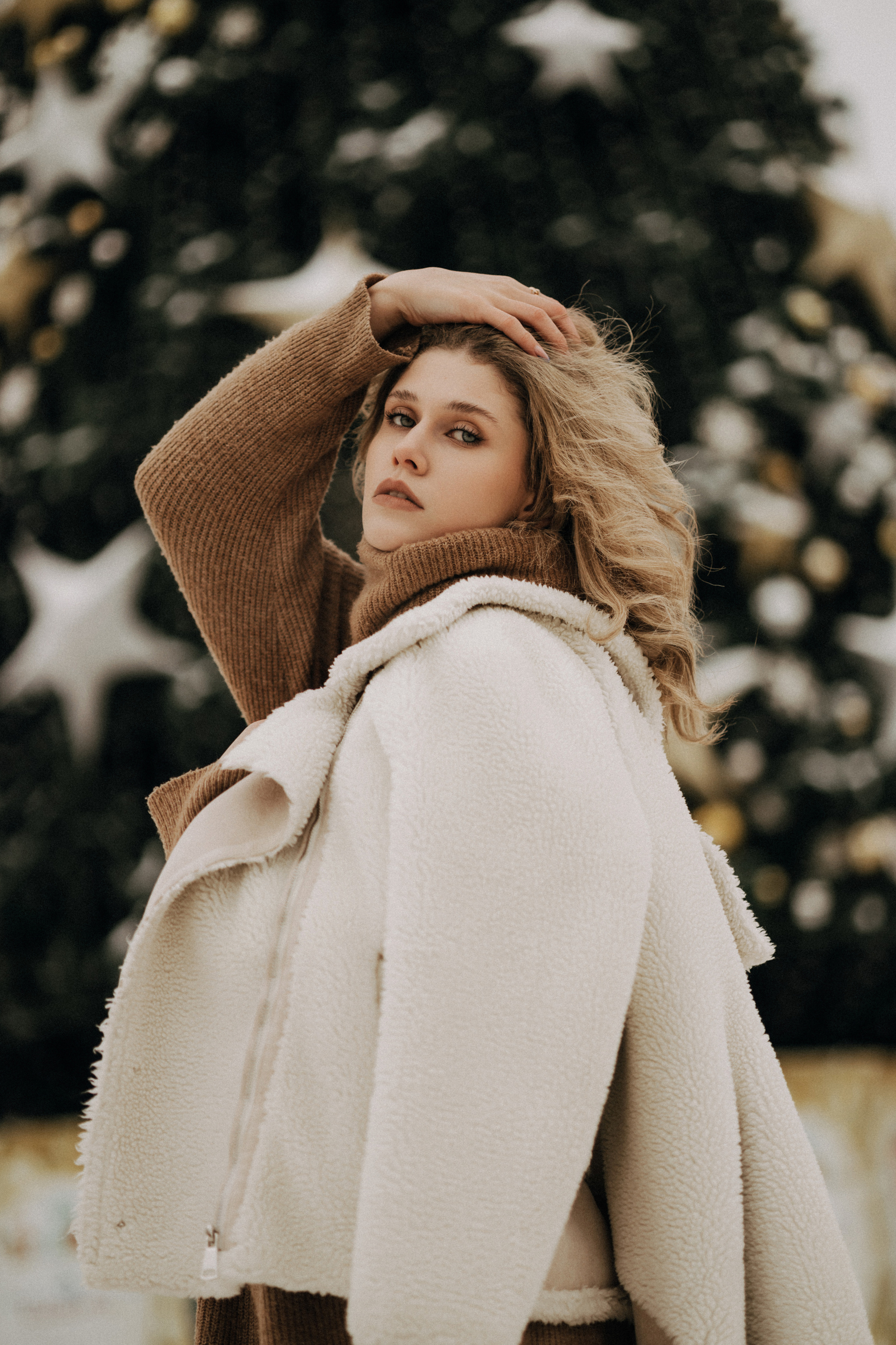 Зимова фотосесія з Діаною. Весільний та репортажний фотограф в Чернівцях, Олексій Зацерковний