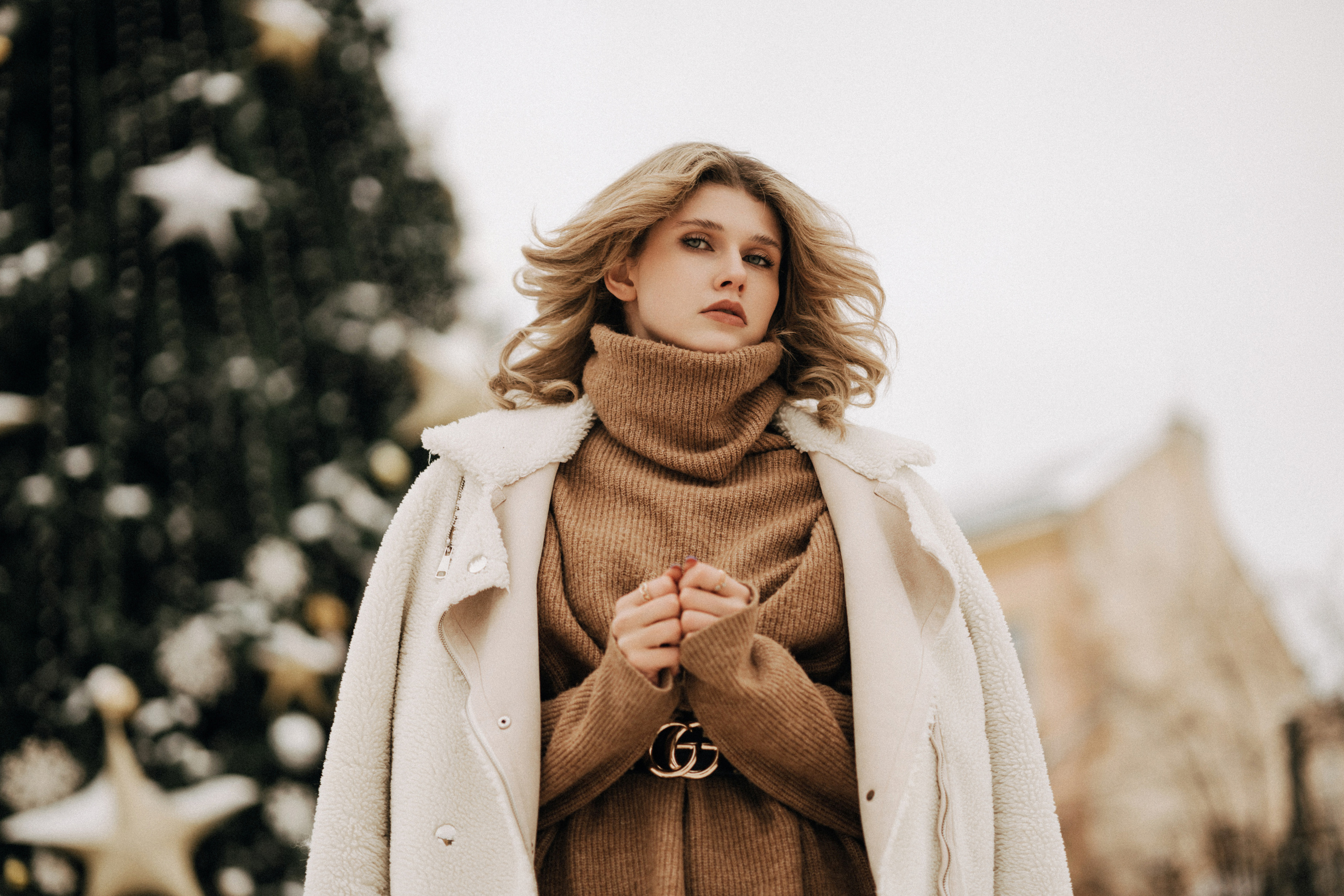 Зимова фотосесія з Діаною. Весільний та репортажний фотограф в Чернівцях, Олексій Зацерковний