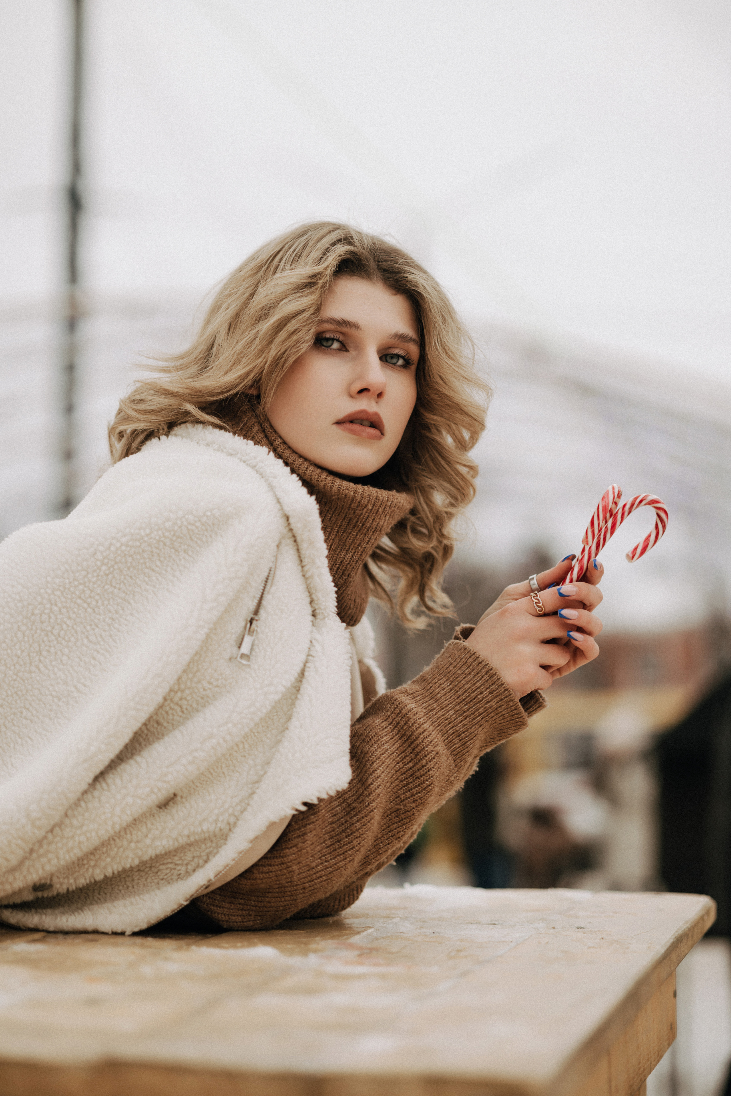 Зимова фотосесія з Діаною. Весільний та репортажний фотограф в Чернівцях, Олексій Зацерковний