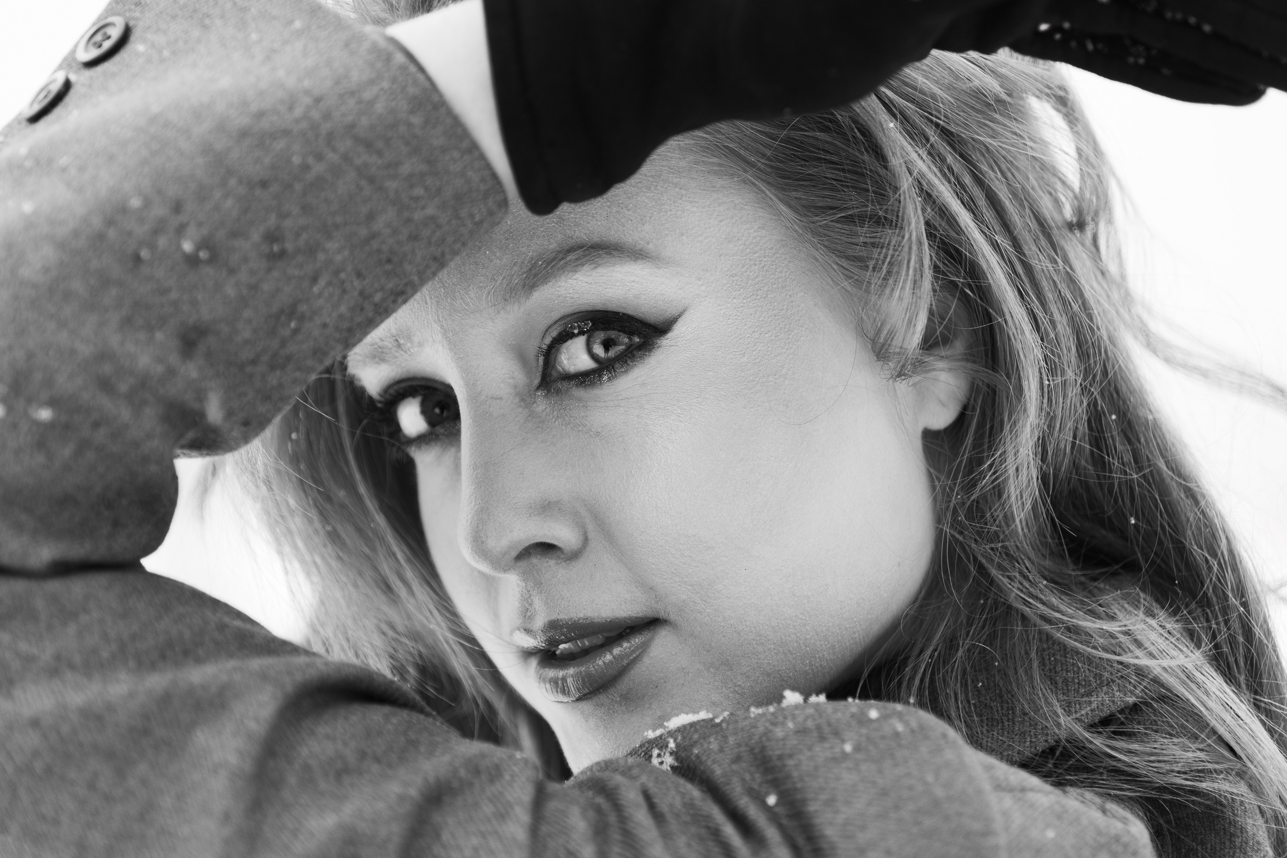 Зимова фотосесія з Анастасією. Весільний та репортажний фотограф в Чернівцях, Олексій Зацерковний