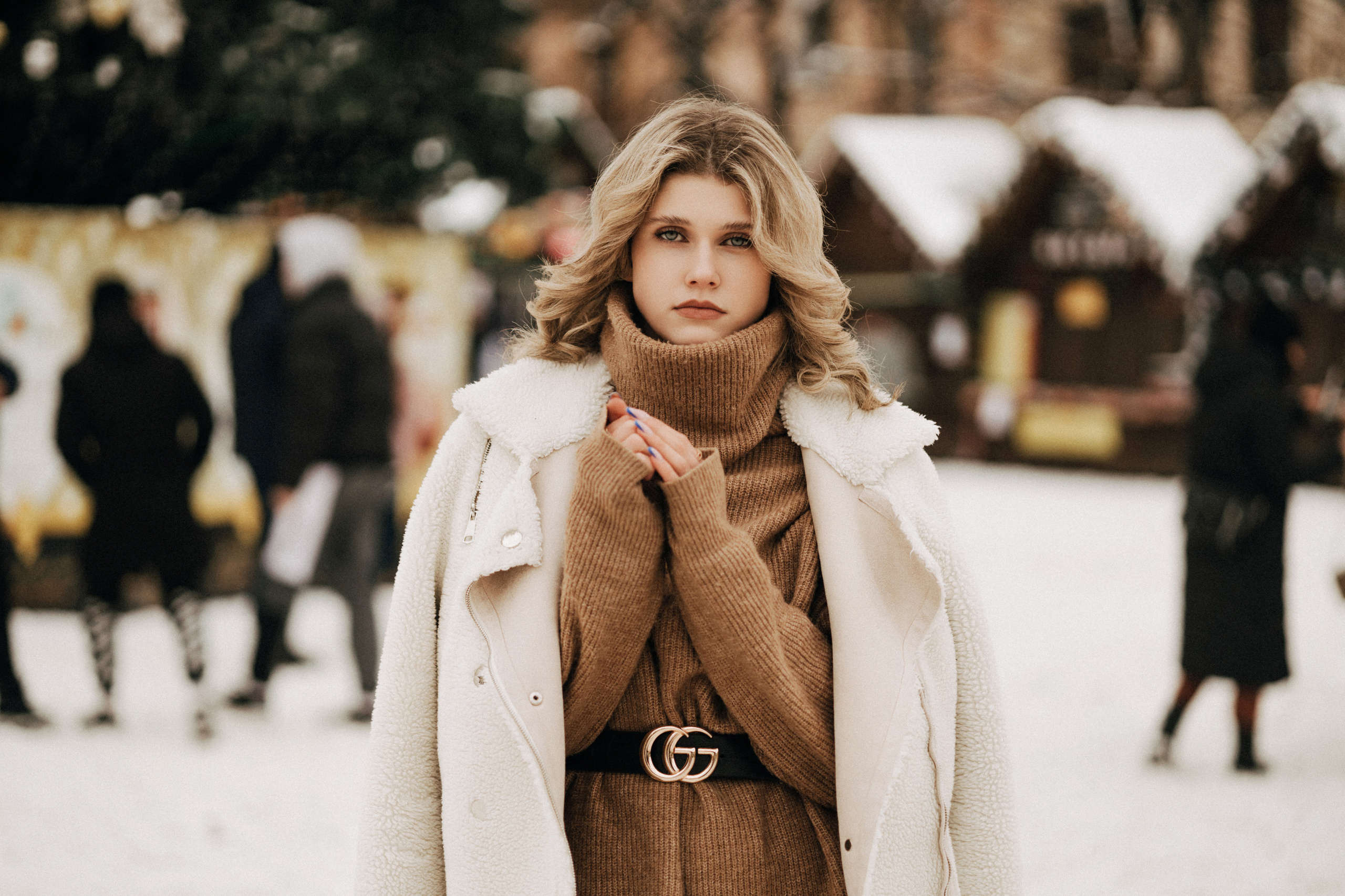 Зимова фотосесія з Діаною. Весільний та репортажний фотограф в Чернівцях, Олексій Зацерковний