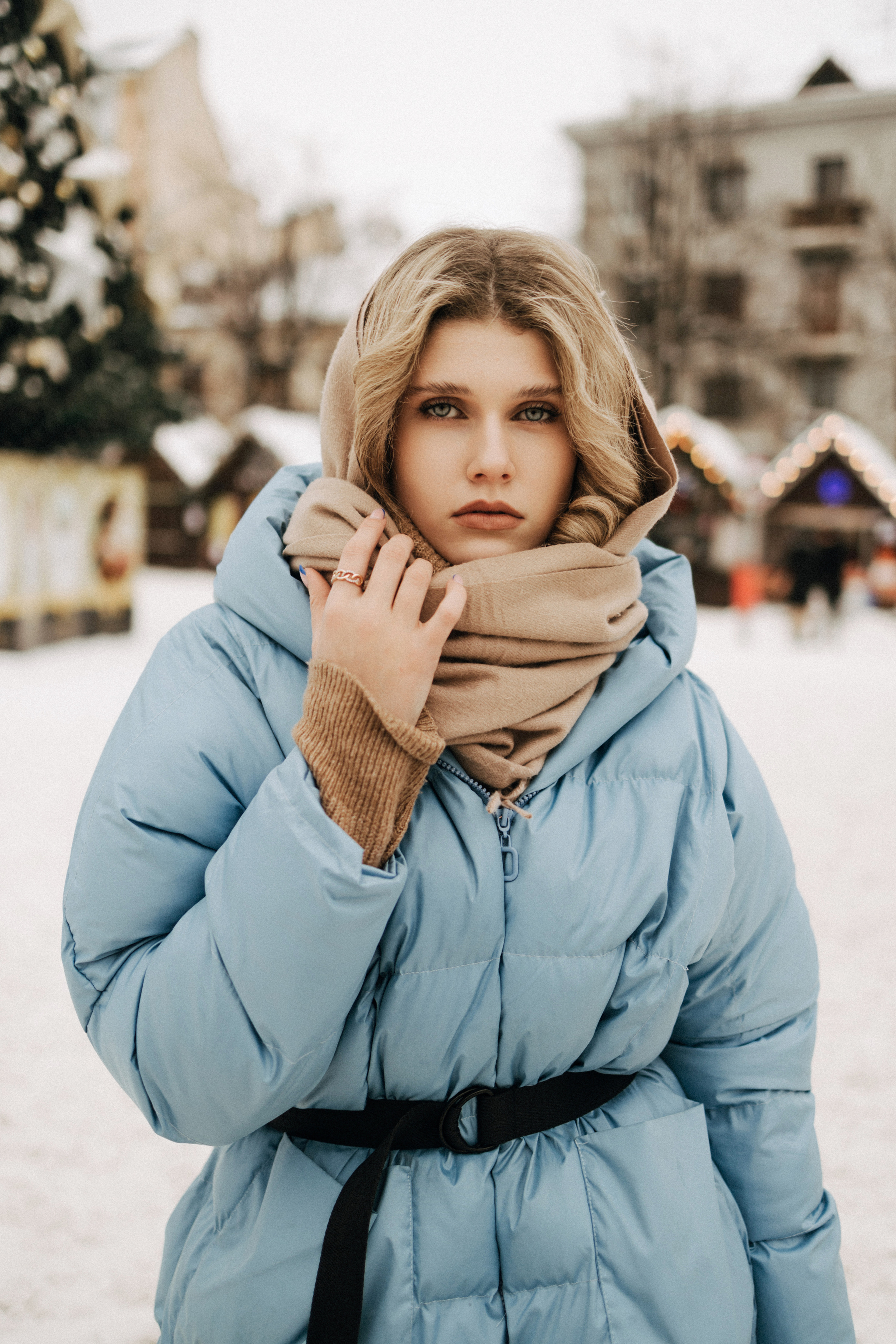 Зимова фотосесія з Діаною. Весільний та репортажний фотограф в Чернівцях, Олексій Зацерковний