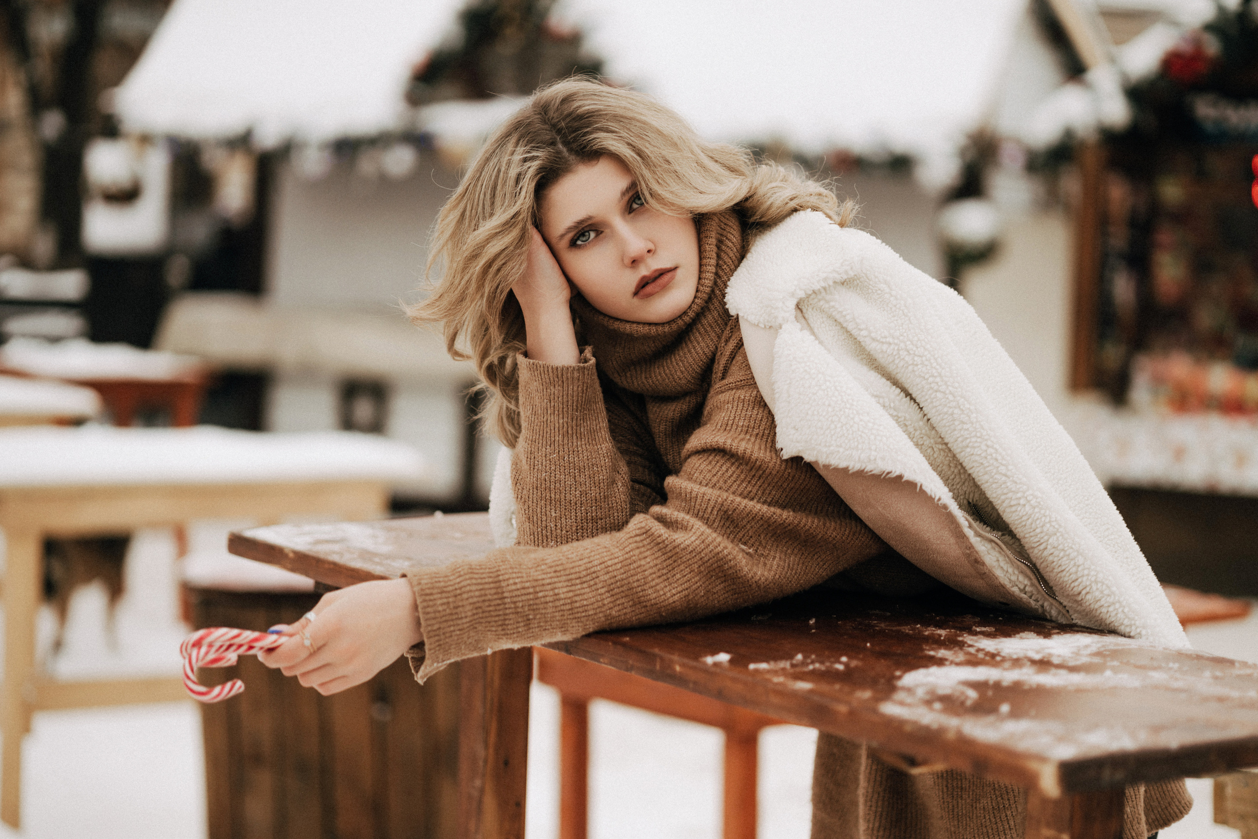 Зимова фотосесія з Діаною. Весільний та репортажний фотограф в Чернівцях, Олексій Зацерковний